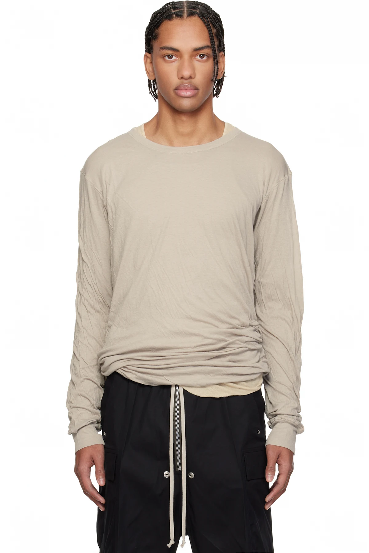 Off-White Temple Jumbo Double LS T-shirt