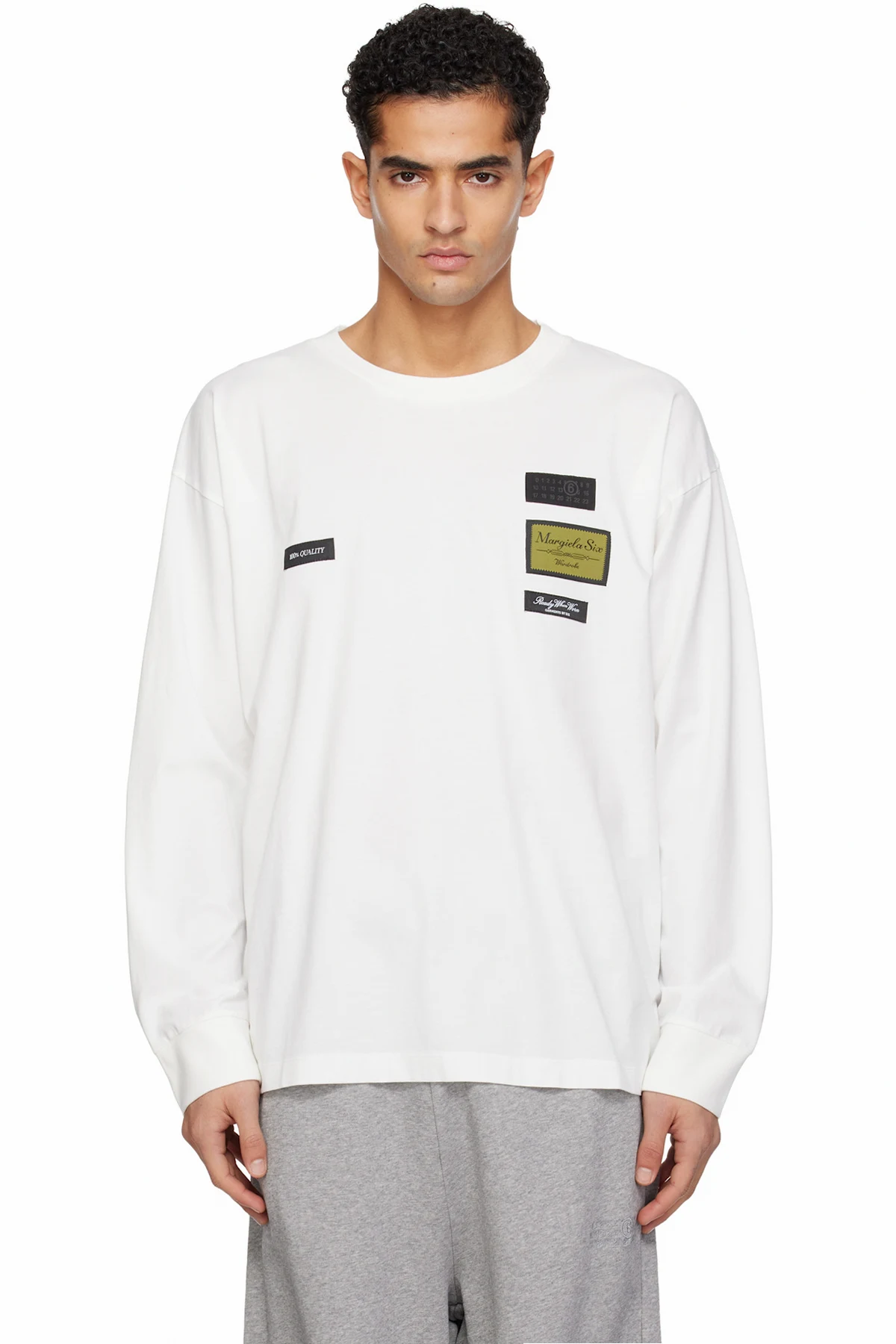 White Long-Sleeve T-shirt