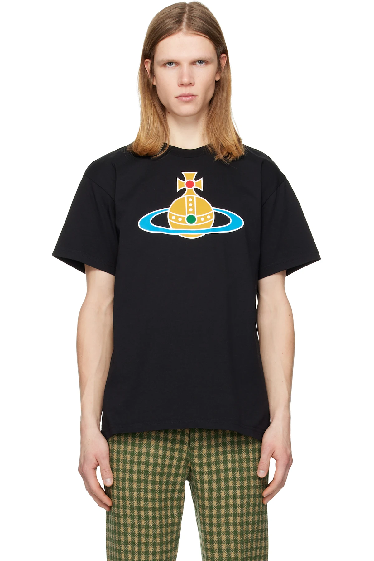 Black Oversized Orb Classic T-shirt