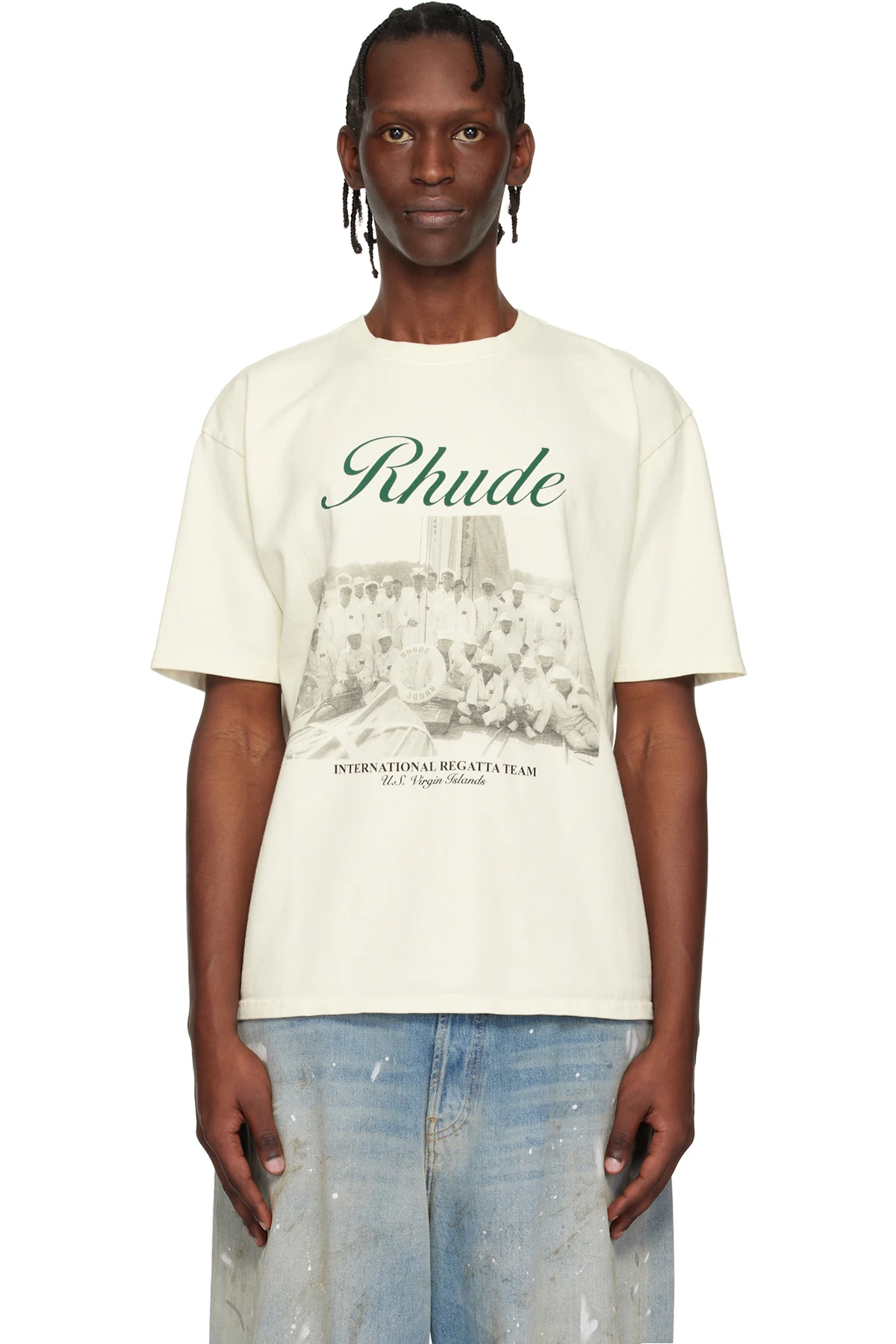 Off-White Virgin Islands Script T-shirt