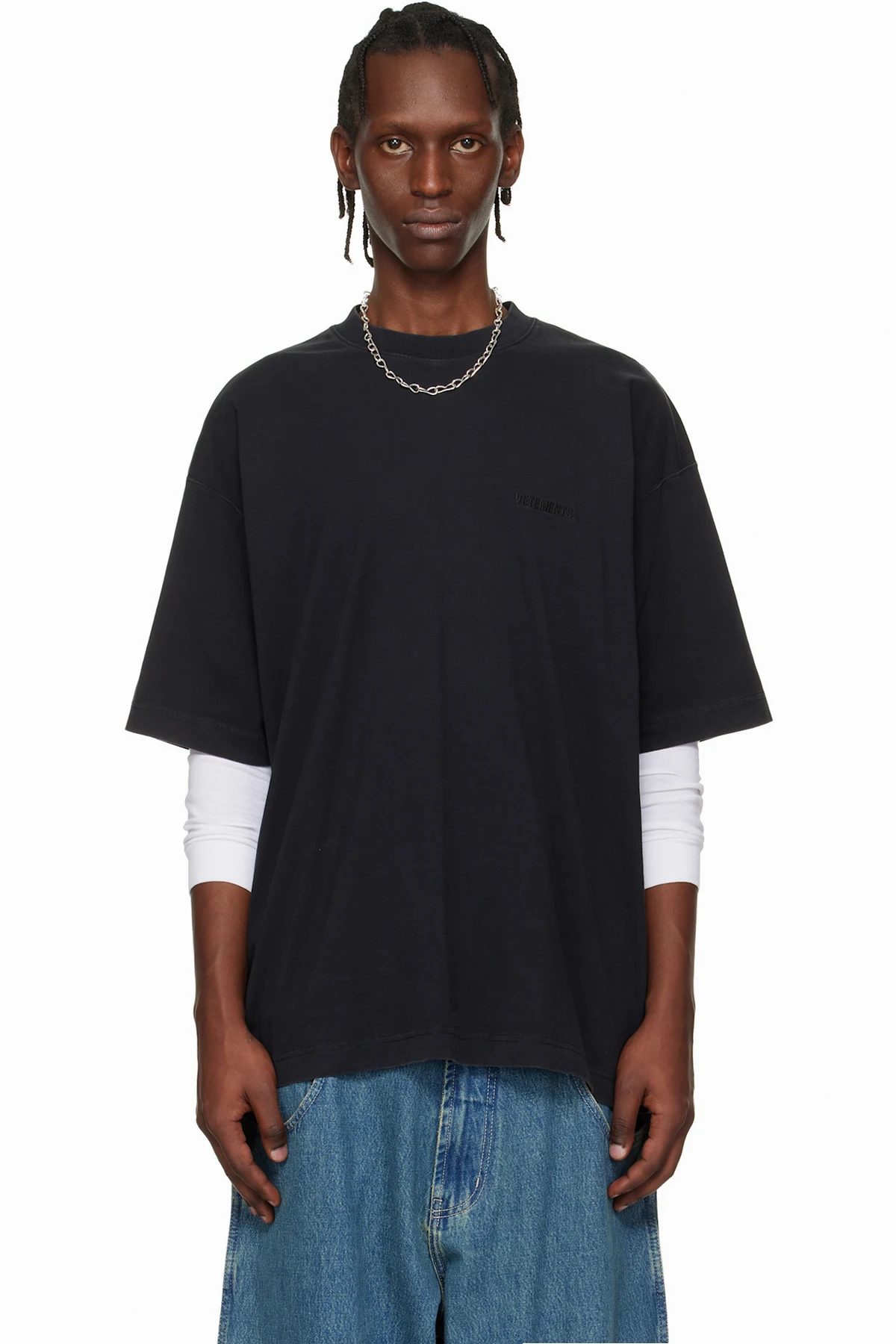Black Iconic Logo T-shirt