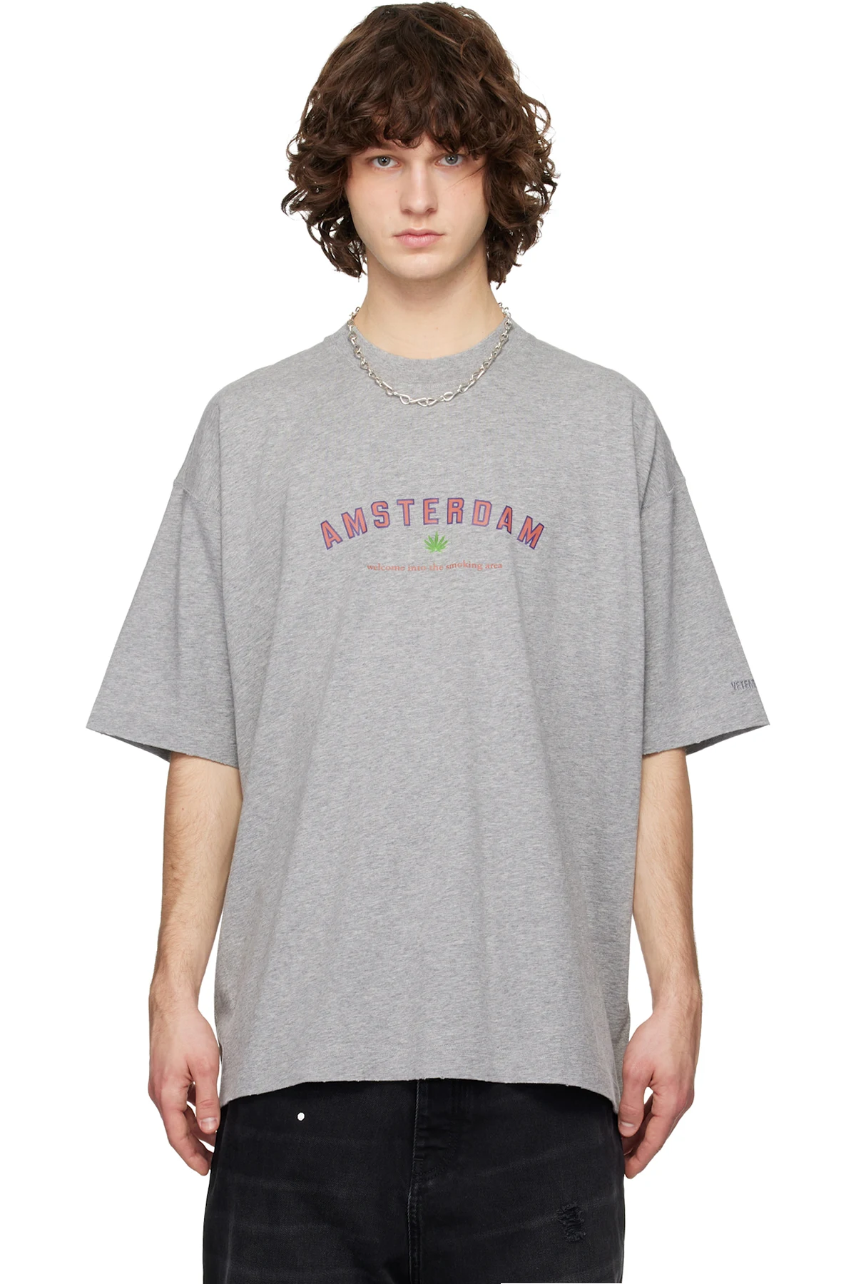 Gray 'Amsterdam' T-shirt