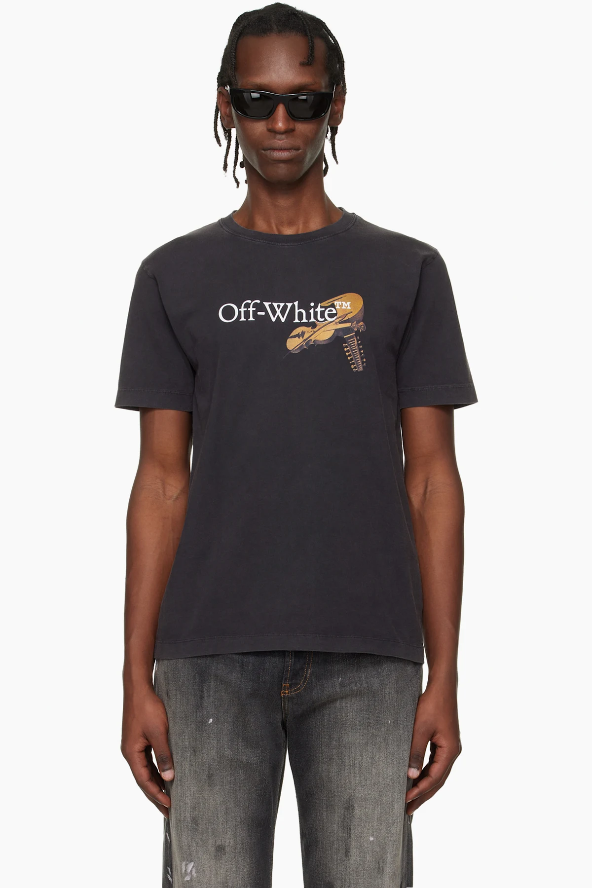Black Cupid Arrow Slim T-shirt