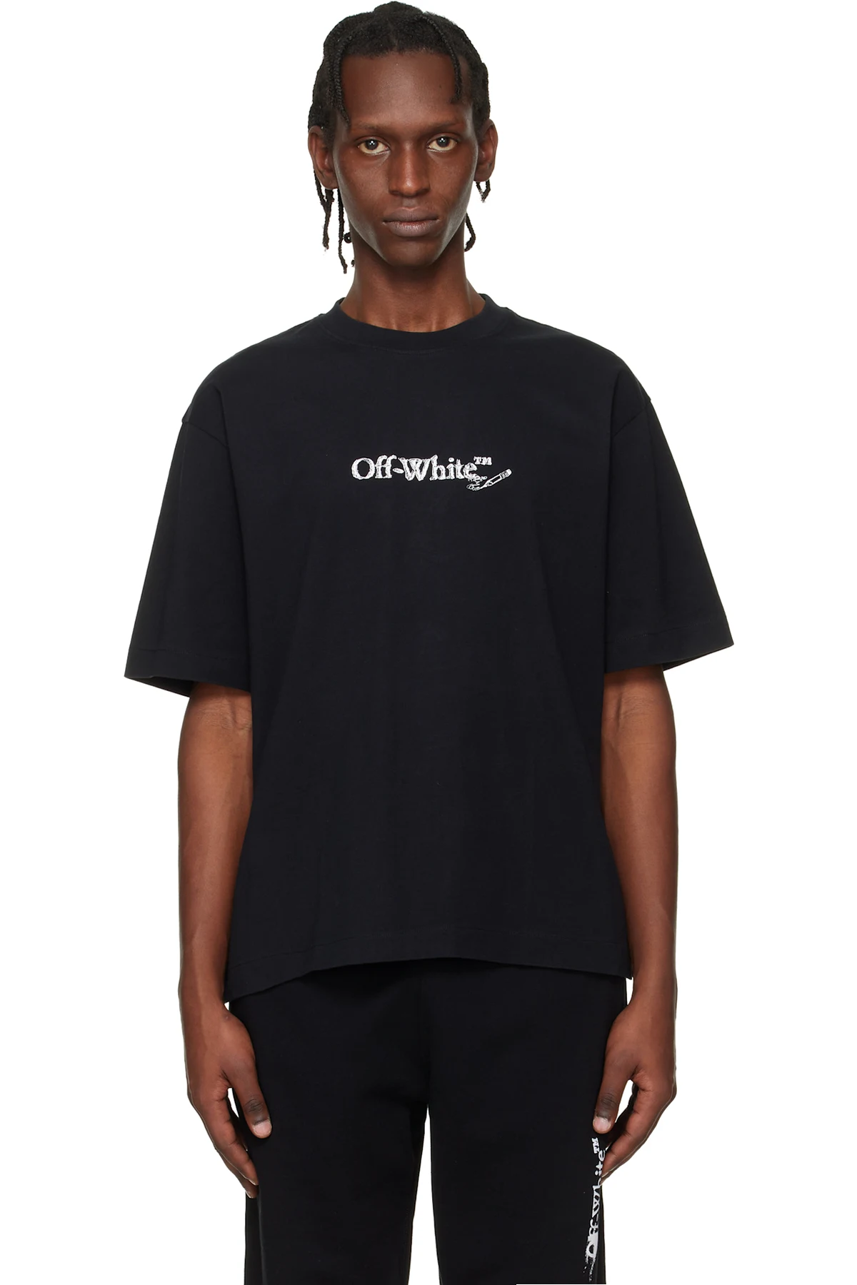 Black Scribble Arrow Skate T-shirt