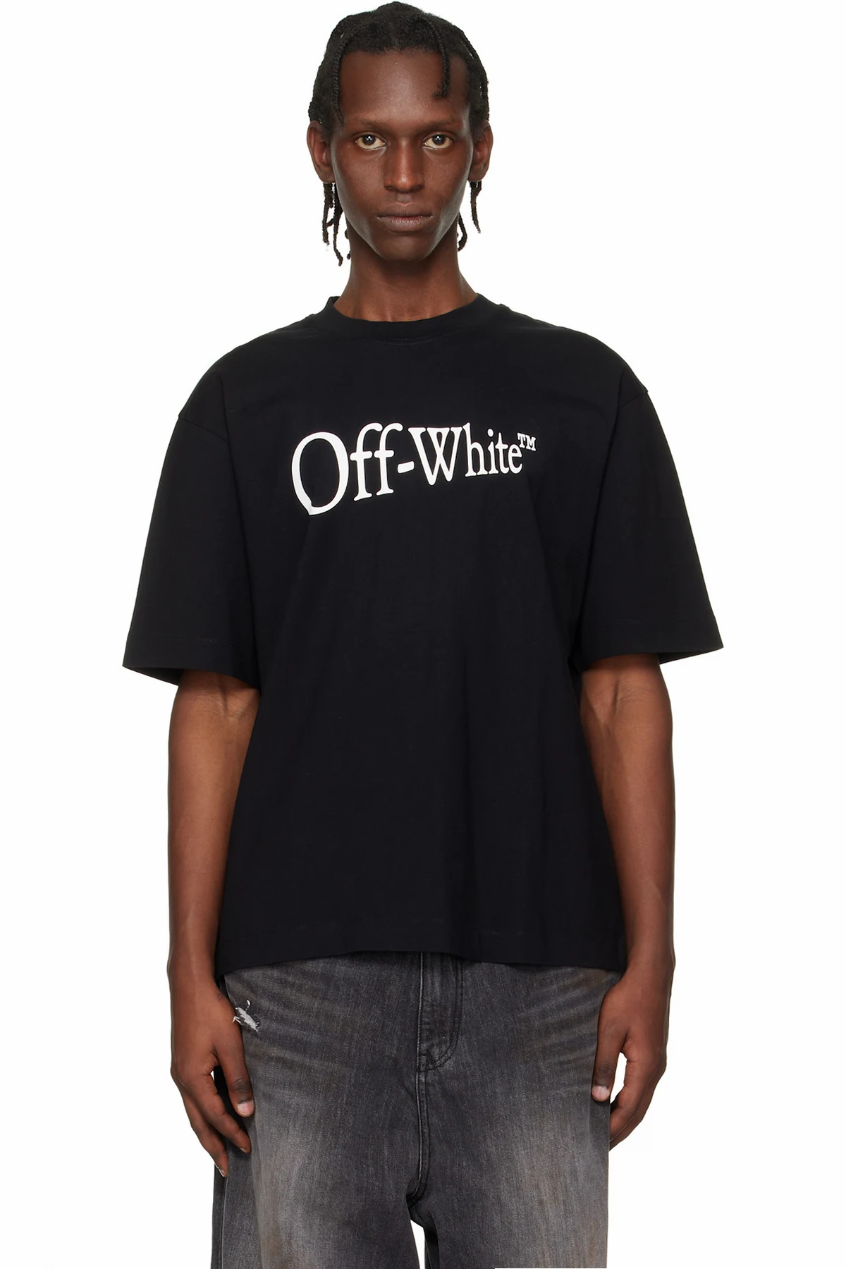 Black Run Arrow Skate Logo T-shirt