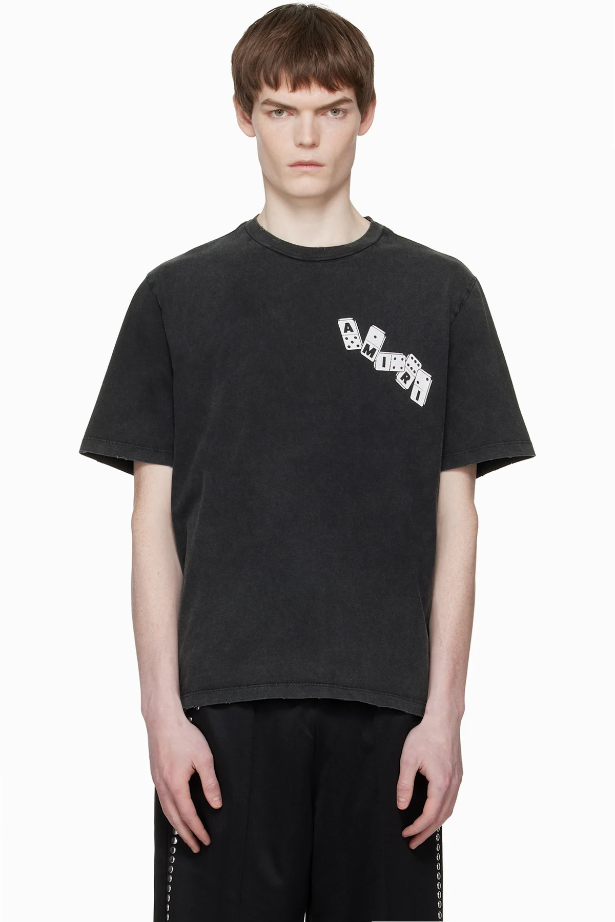 Black 'Amiri' Domino T-shirt