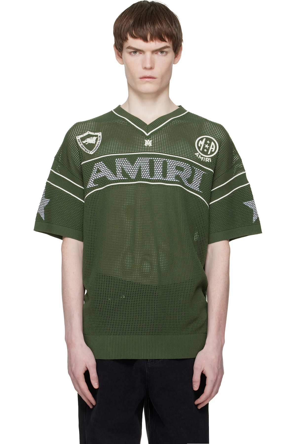 Green 'Amiri' Sport T-shirt