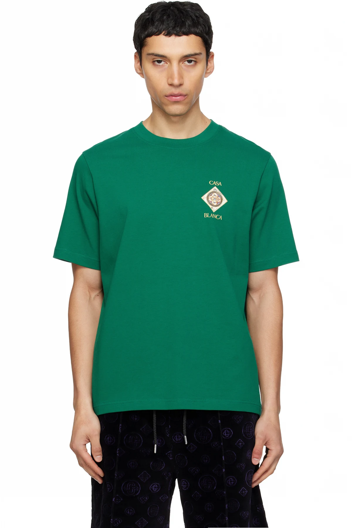 Green Plafond Orne De Musique Short Sleeve T-shirt