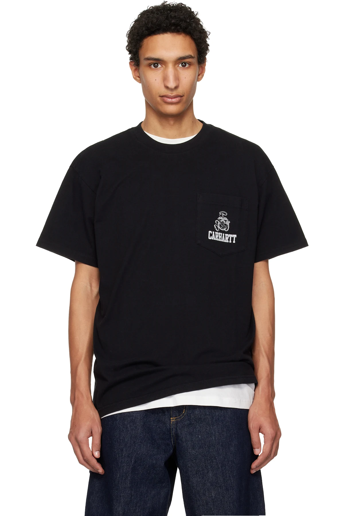 Black S/S Pond Corps Pocket T-shirt