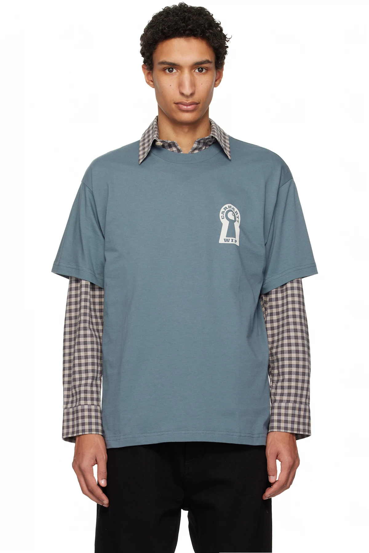 Blue S/S Locked T-shirt