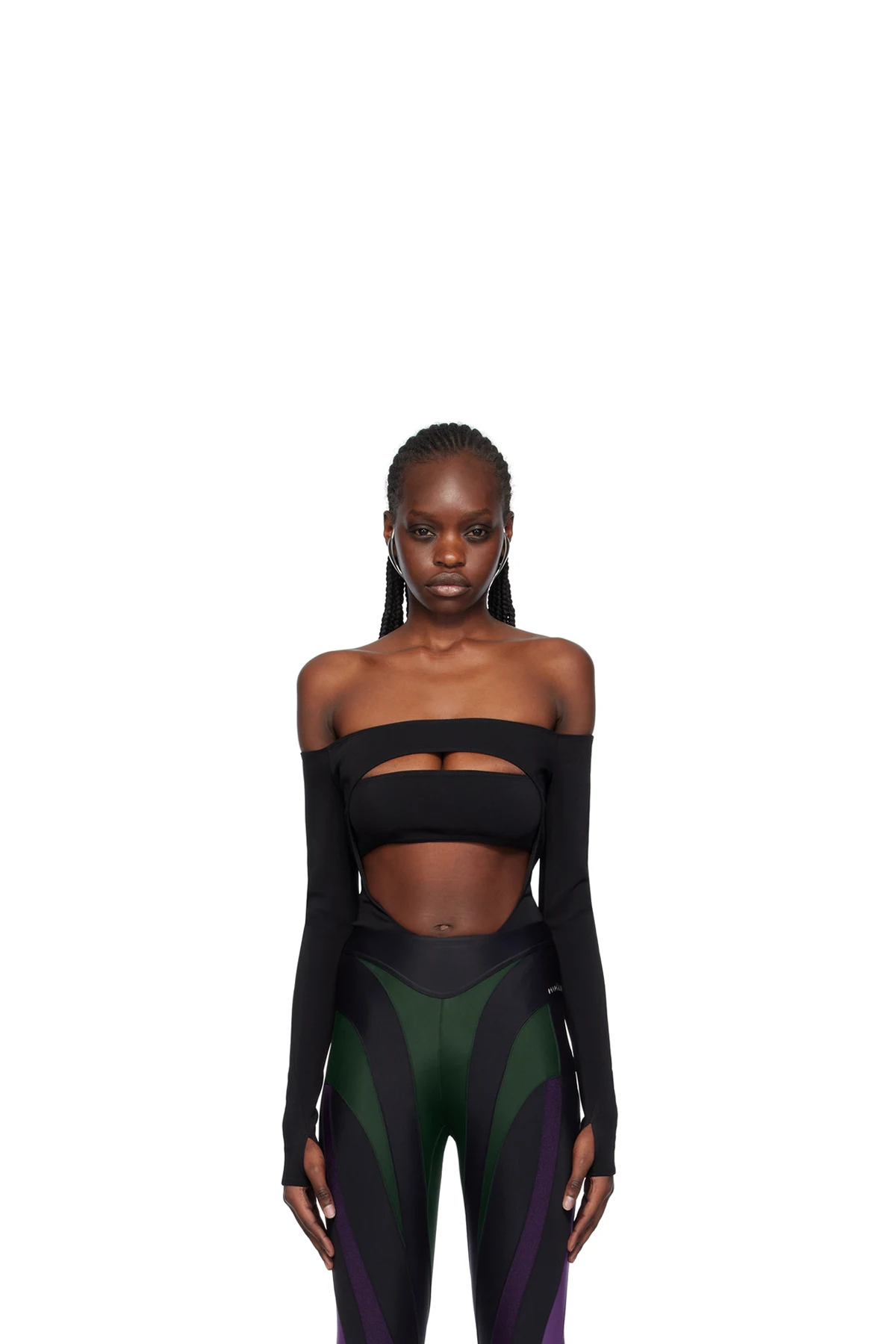 Black Circle Bodysuit