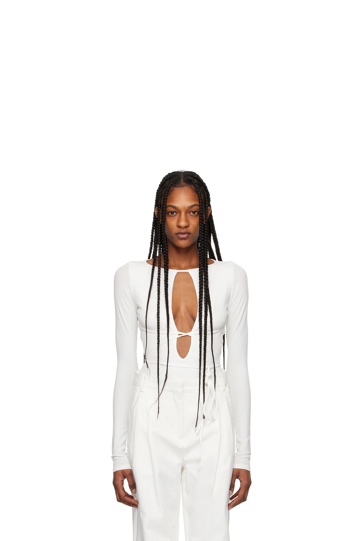 White Jennifer Bodysuit