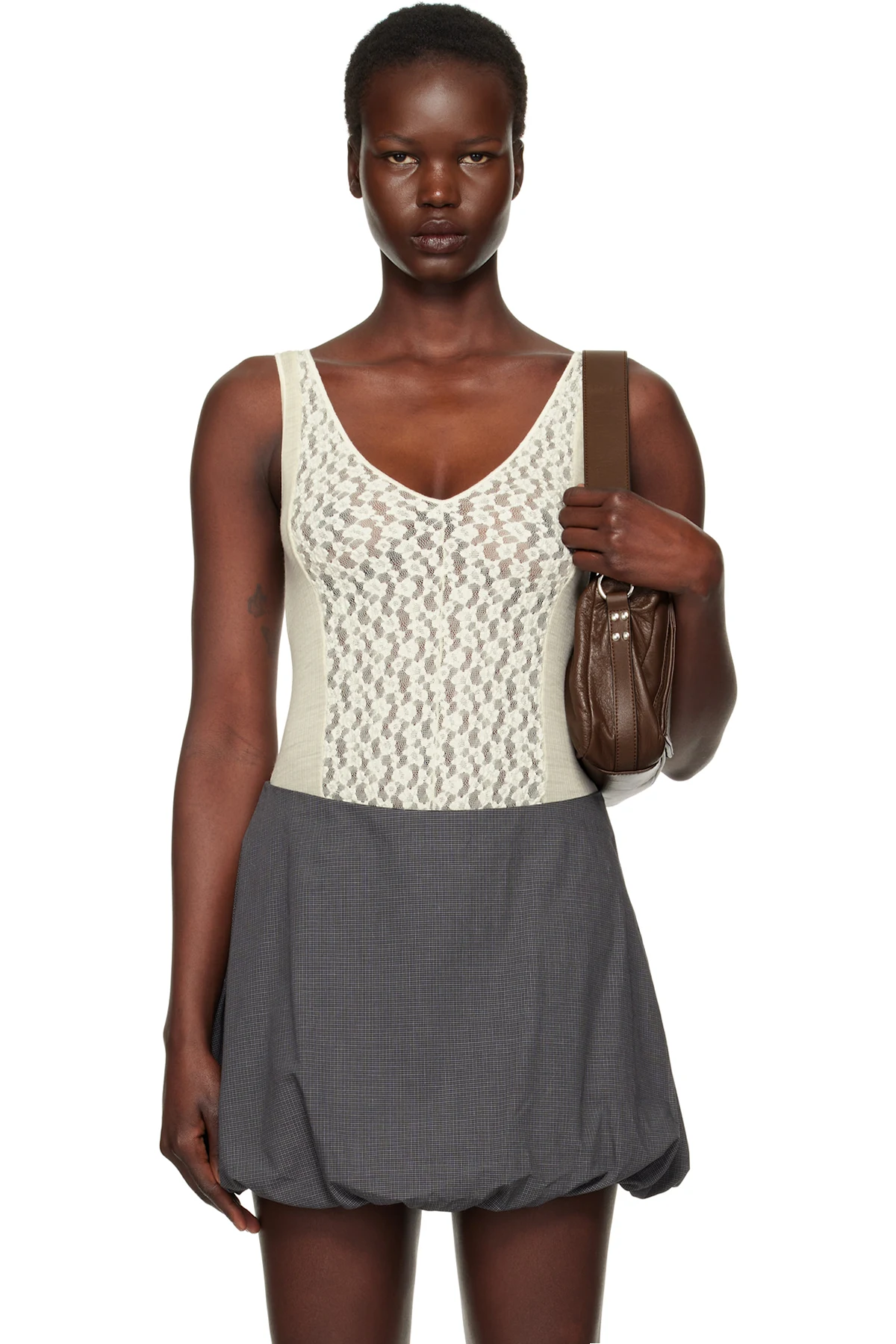 Off-White Crescent Bodysuit