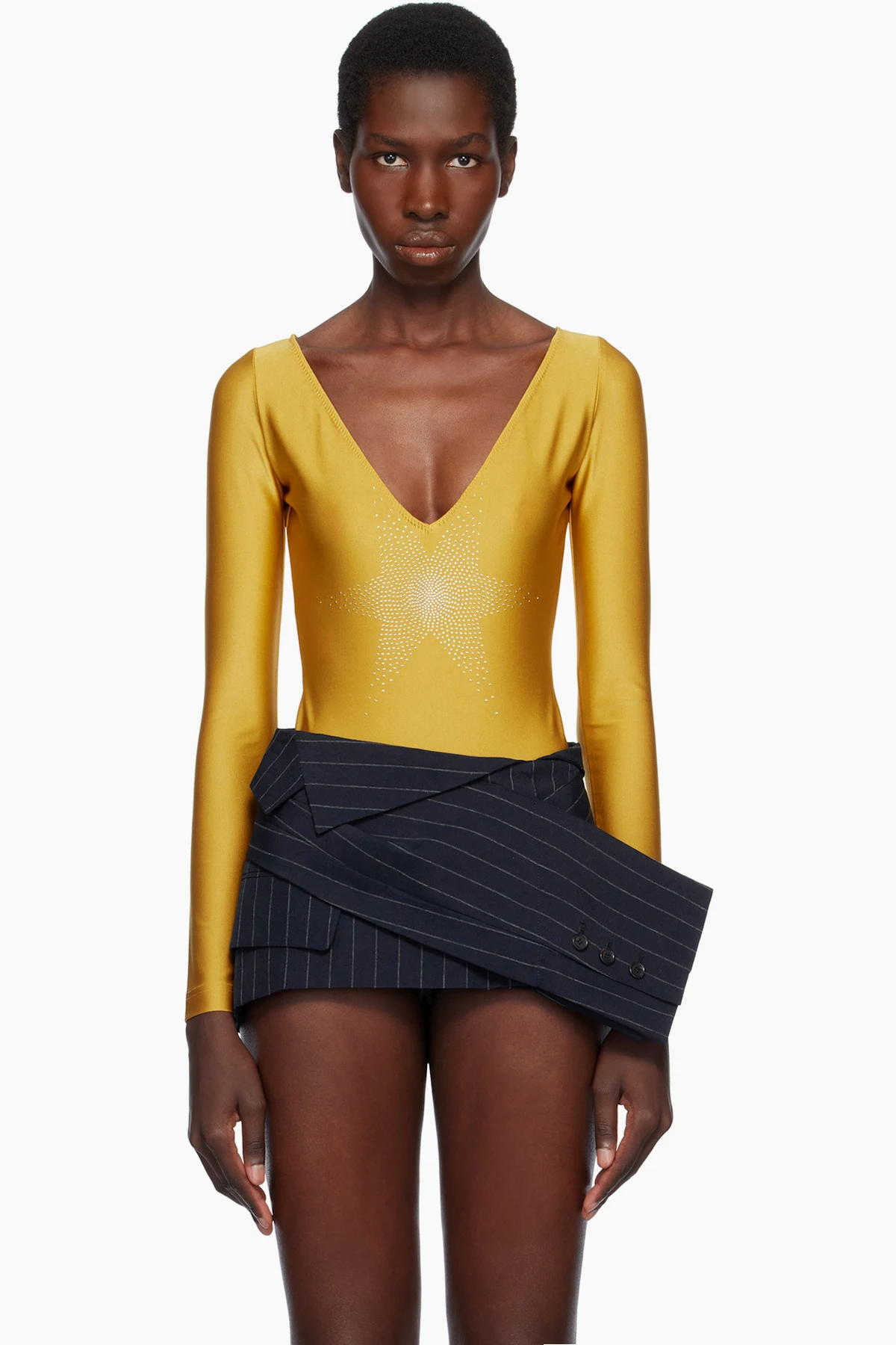Gold Star Point Bodysuit
