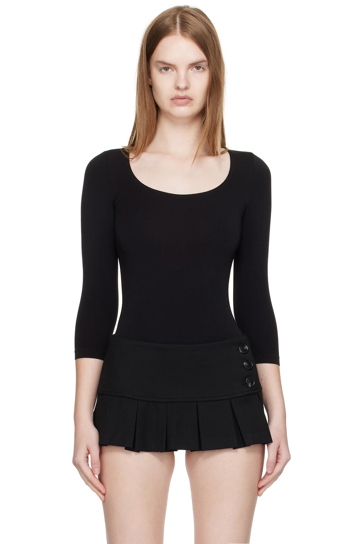 Black Tokio String Bodysuit