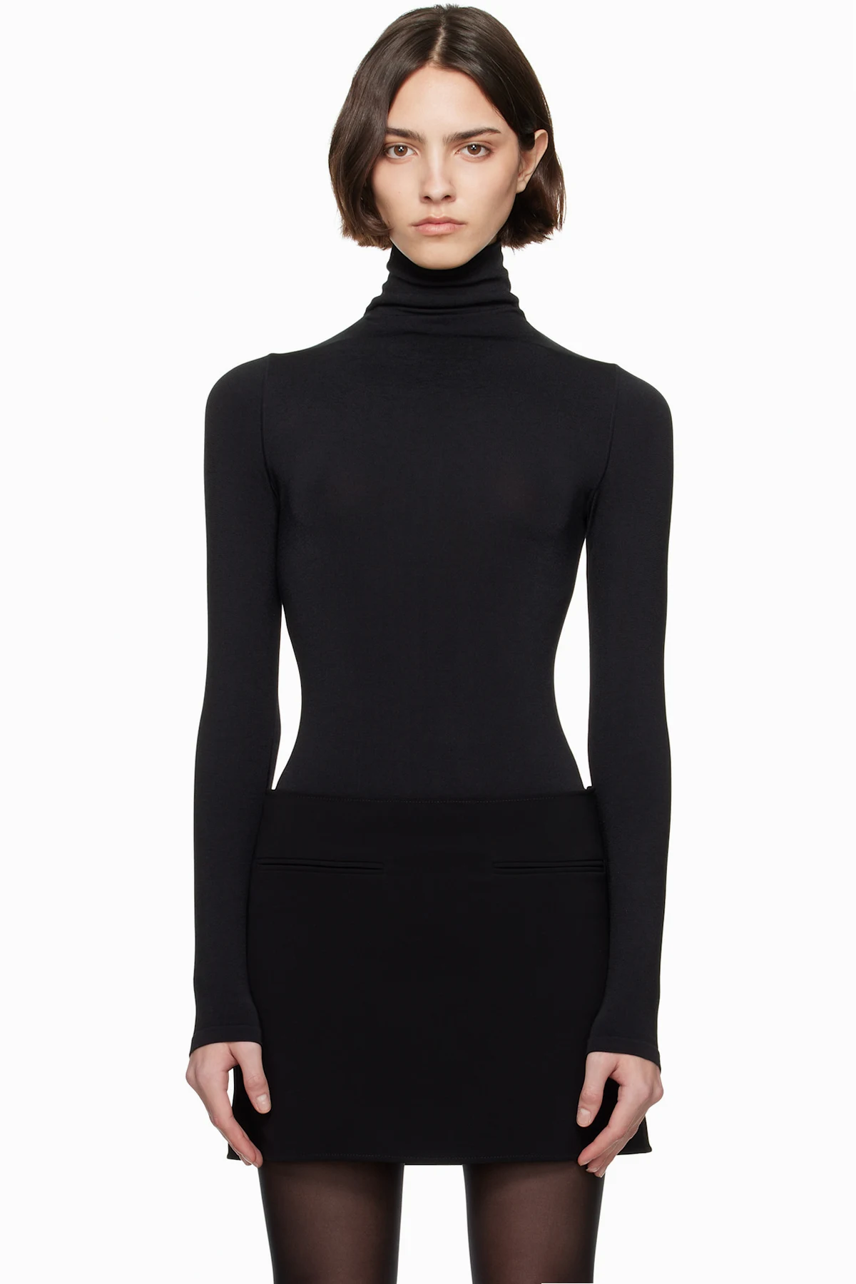 Black Colorado String Bodysuit