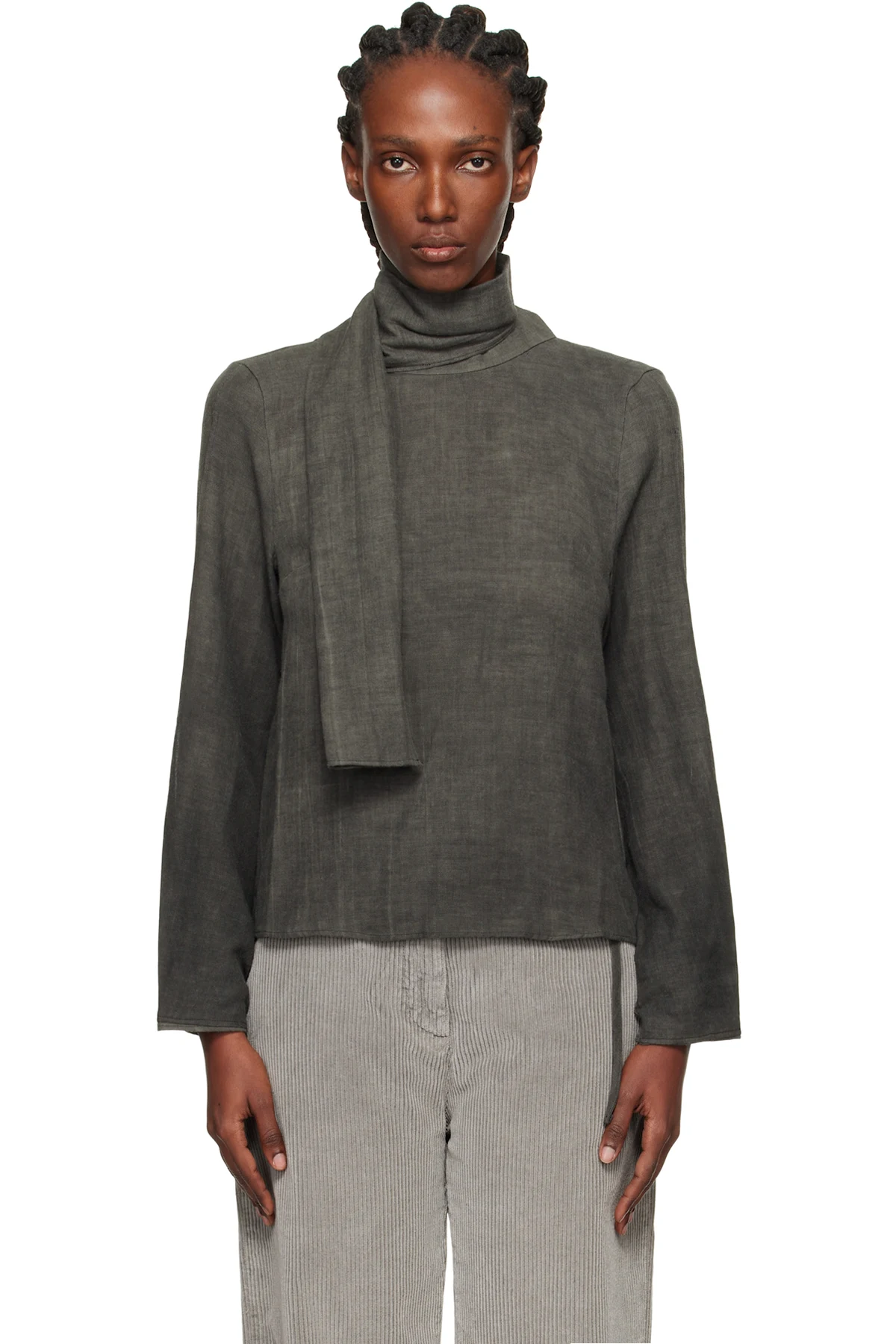 Gray Virtuous Blouse