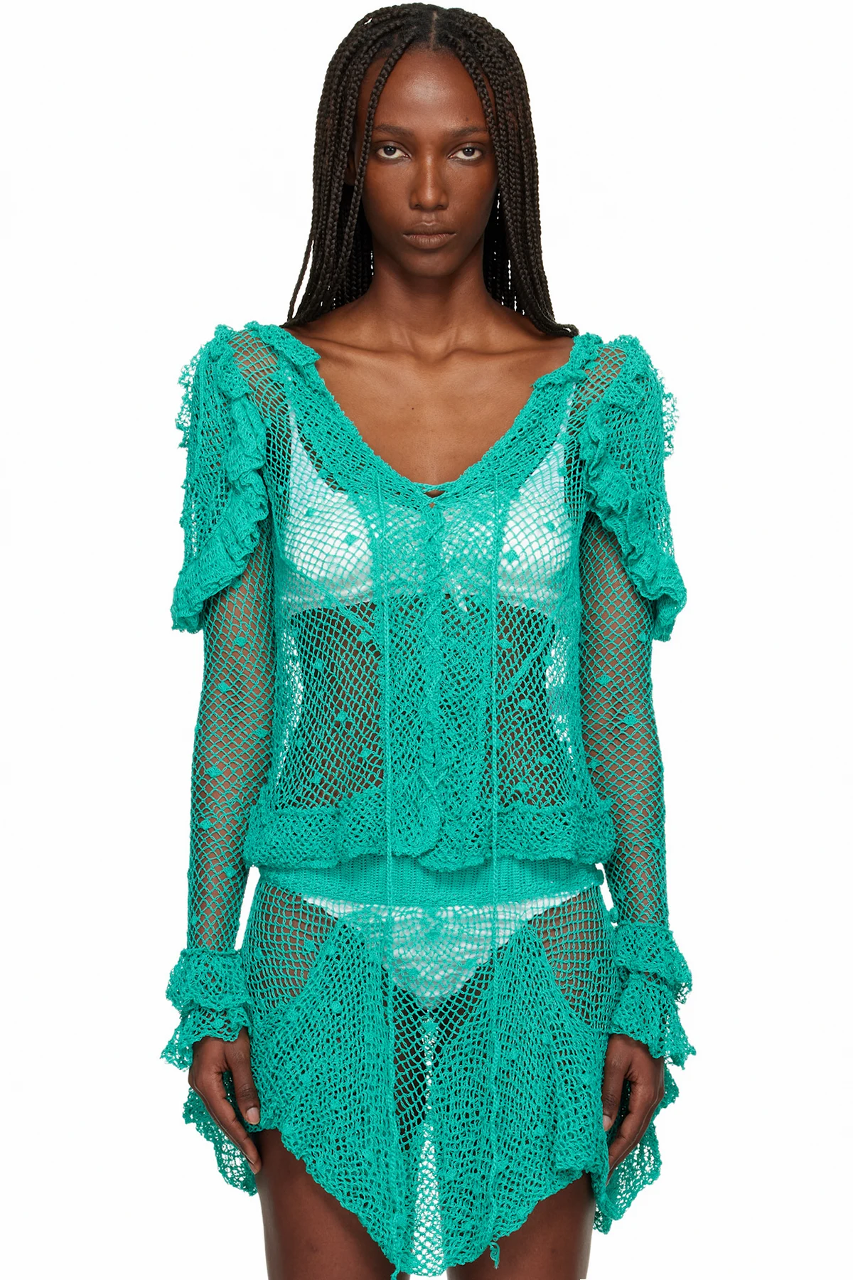 Blue Lucrezia Blouse