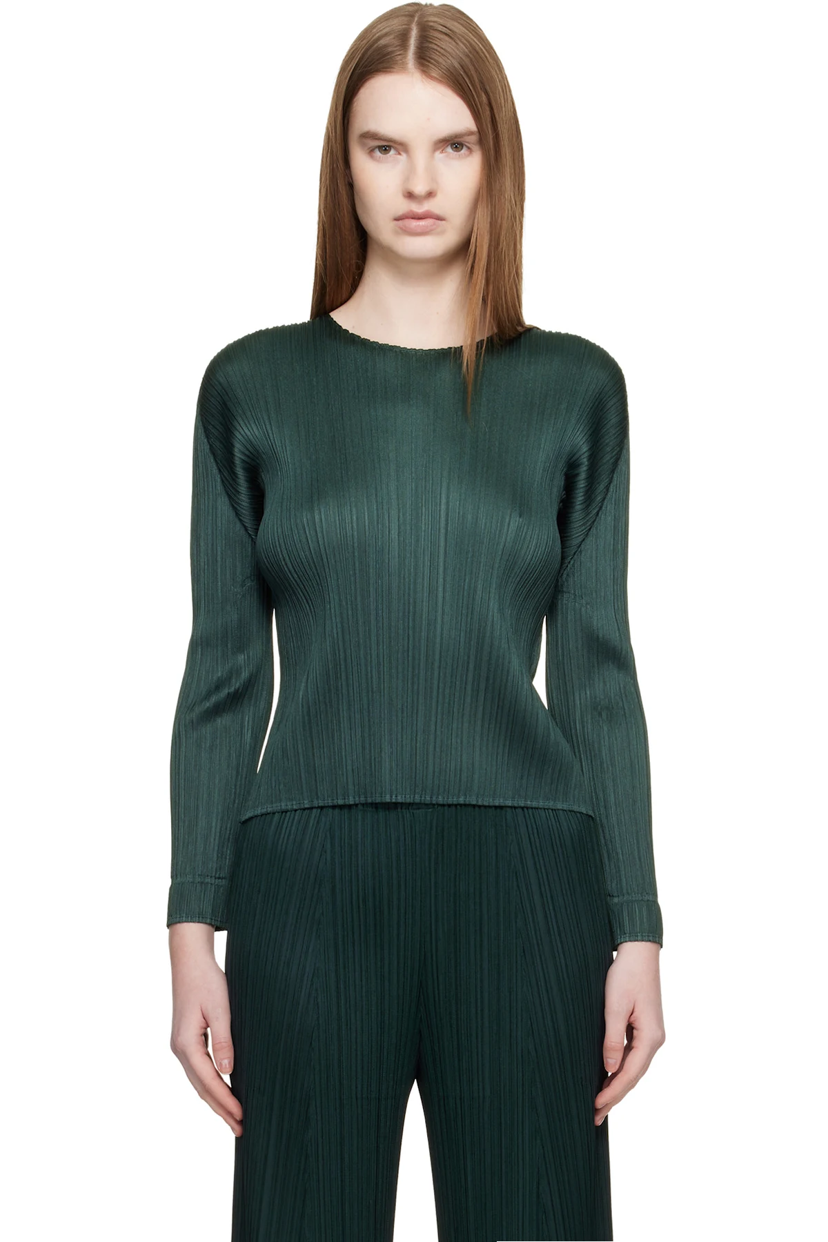 Green Monthly Colors December Blouse