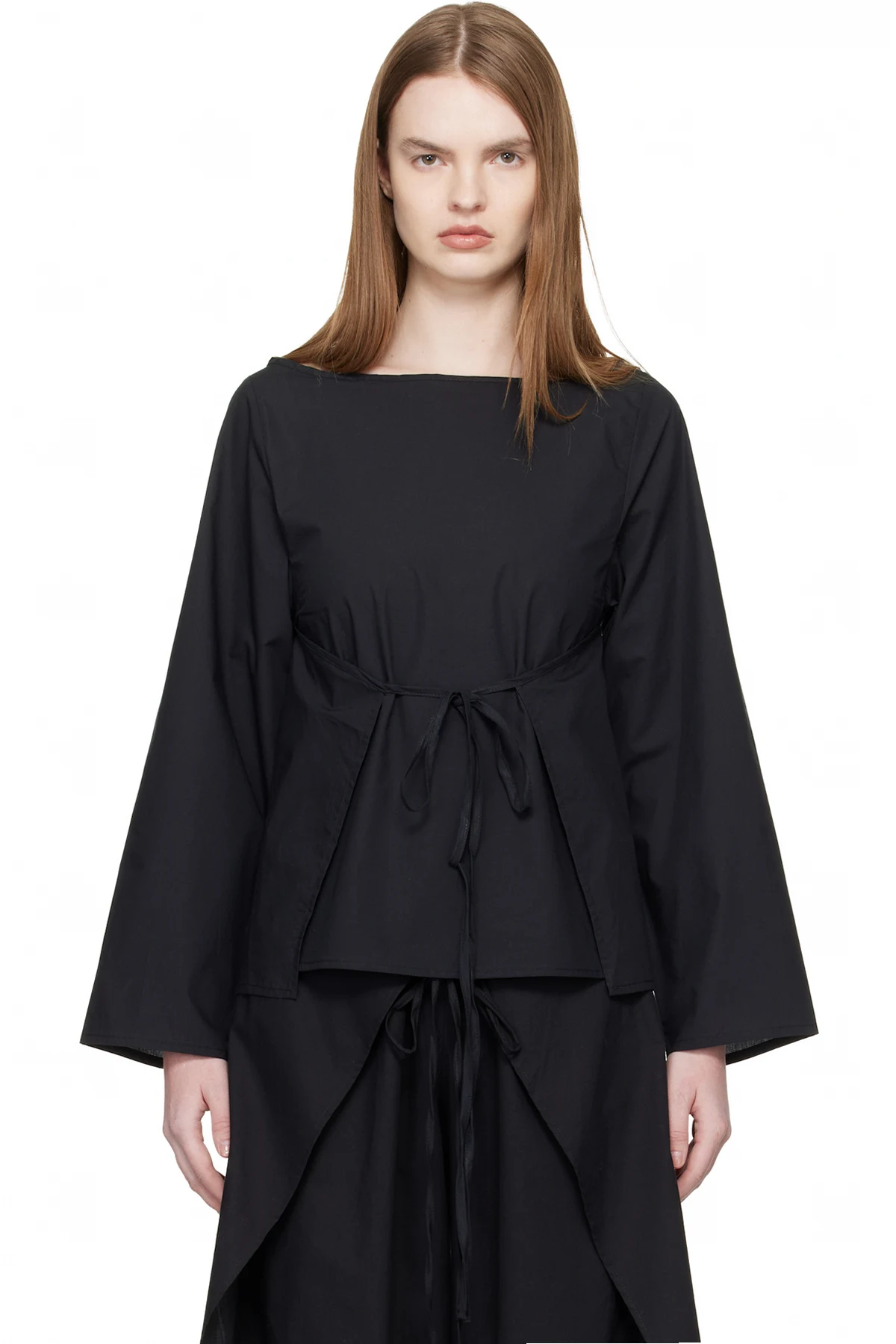 Black Decti Long Sleeve Top