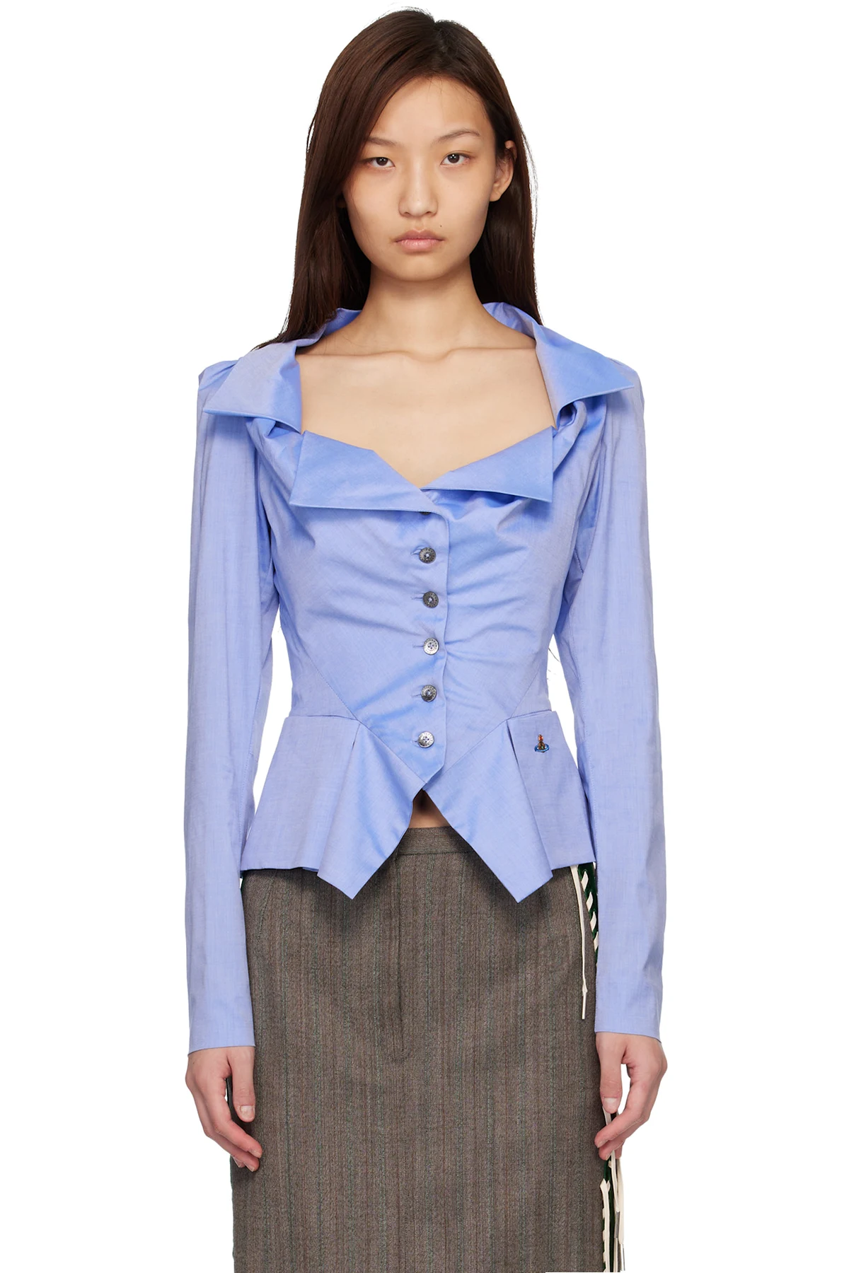 Blue Monday Blouse