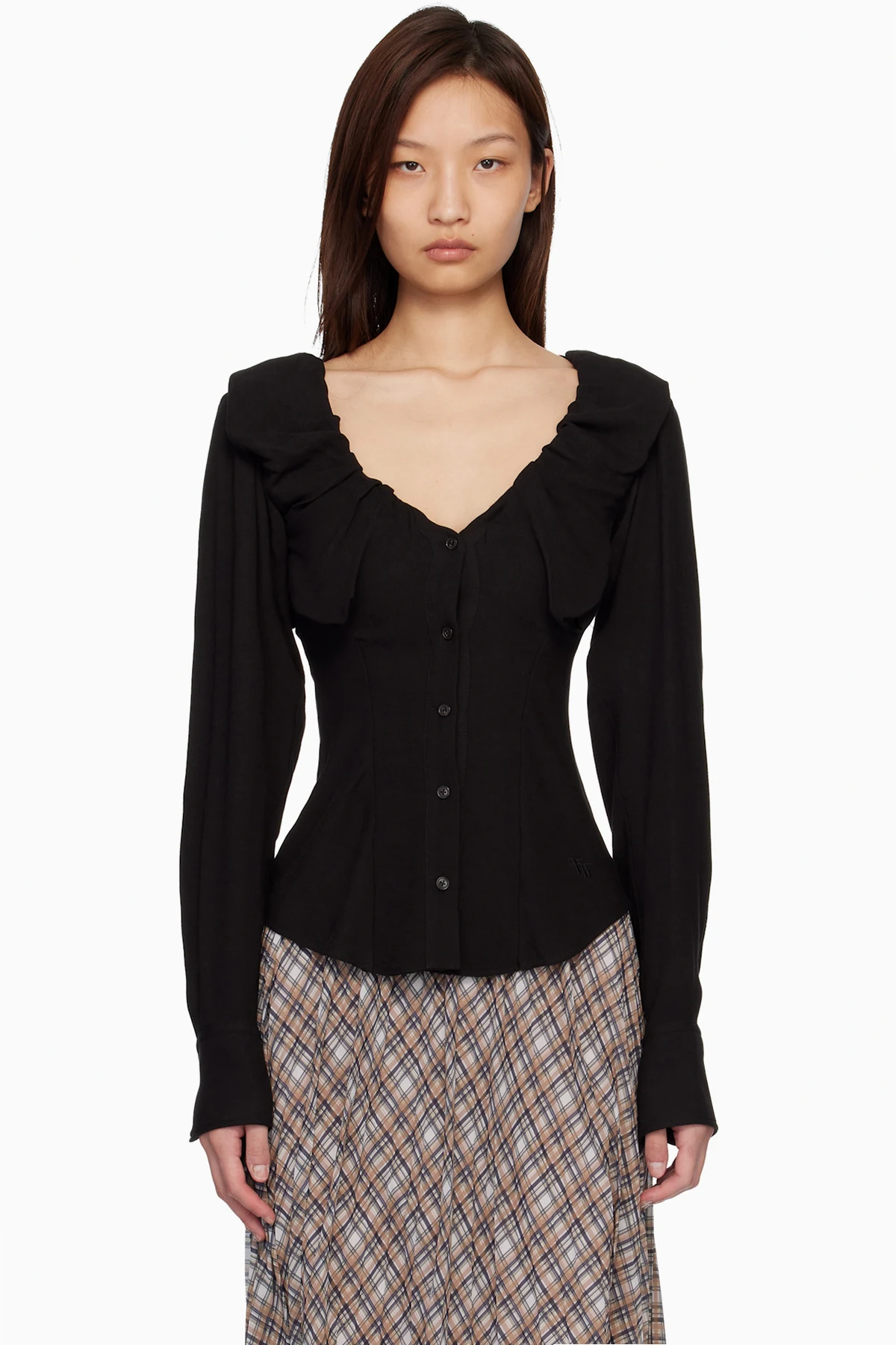 Black Kendall Blouse