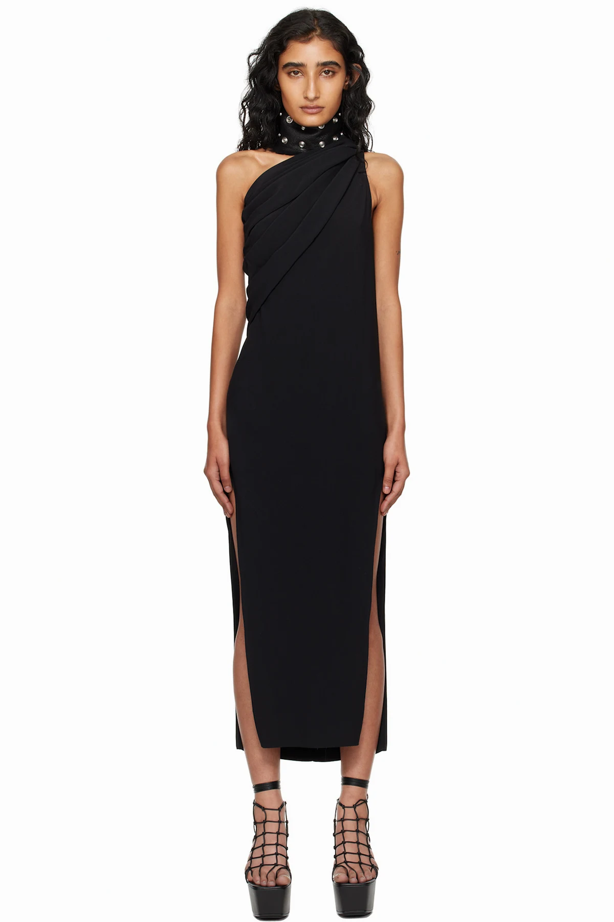 Black Concordians Athena Arrowhead Maxi Dress