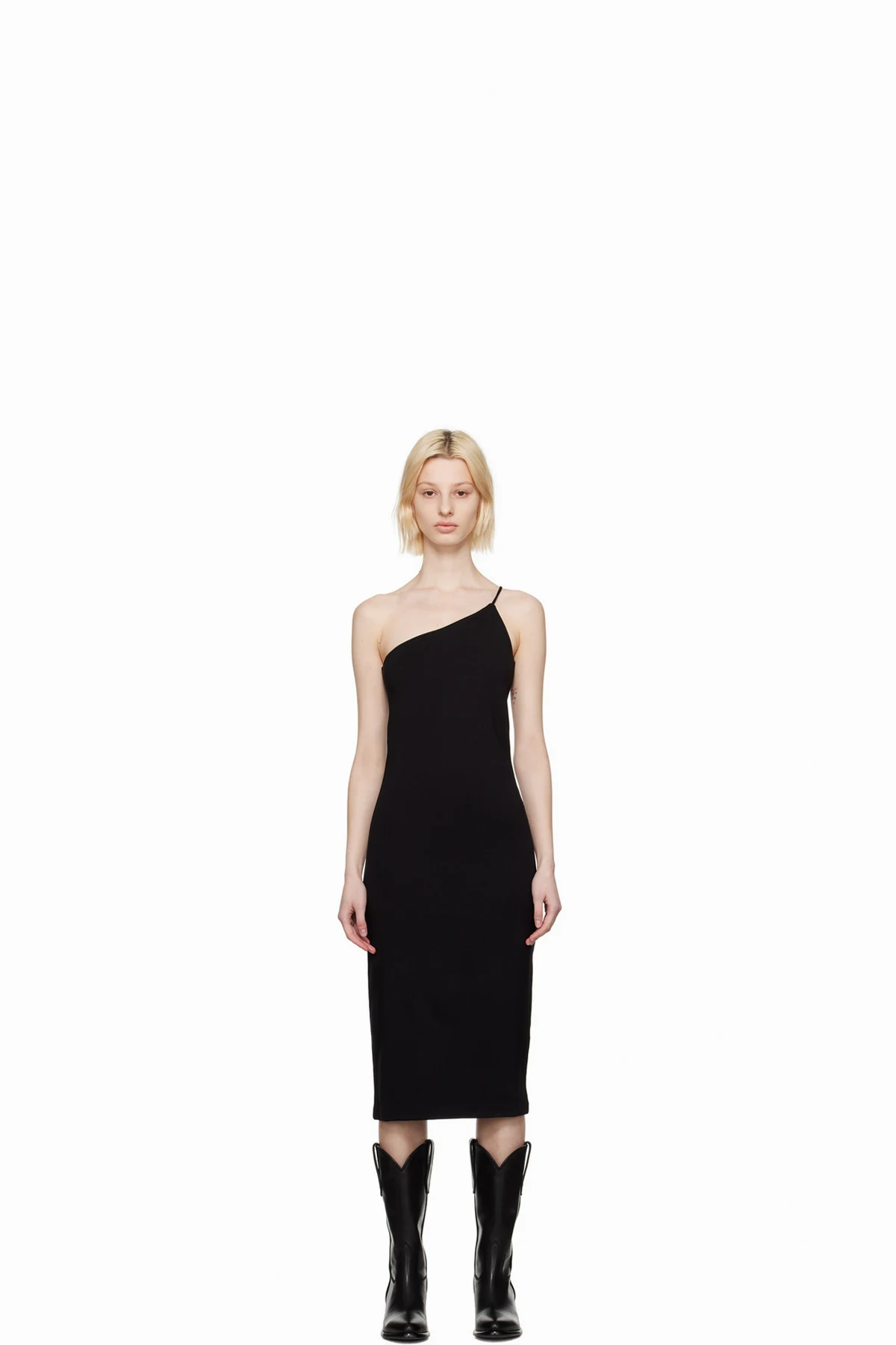 Black Irina Midi Dress