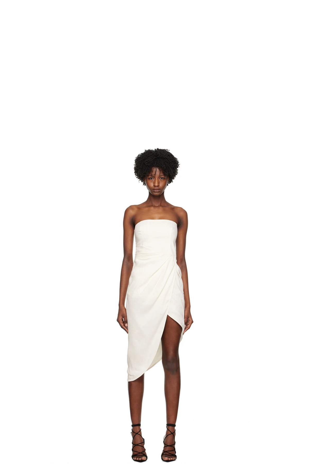 White Lica Midi Dress