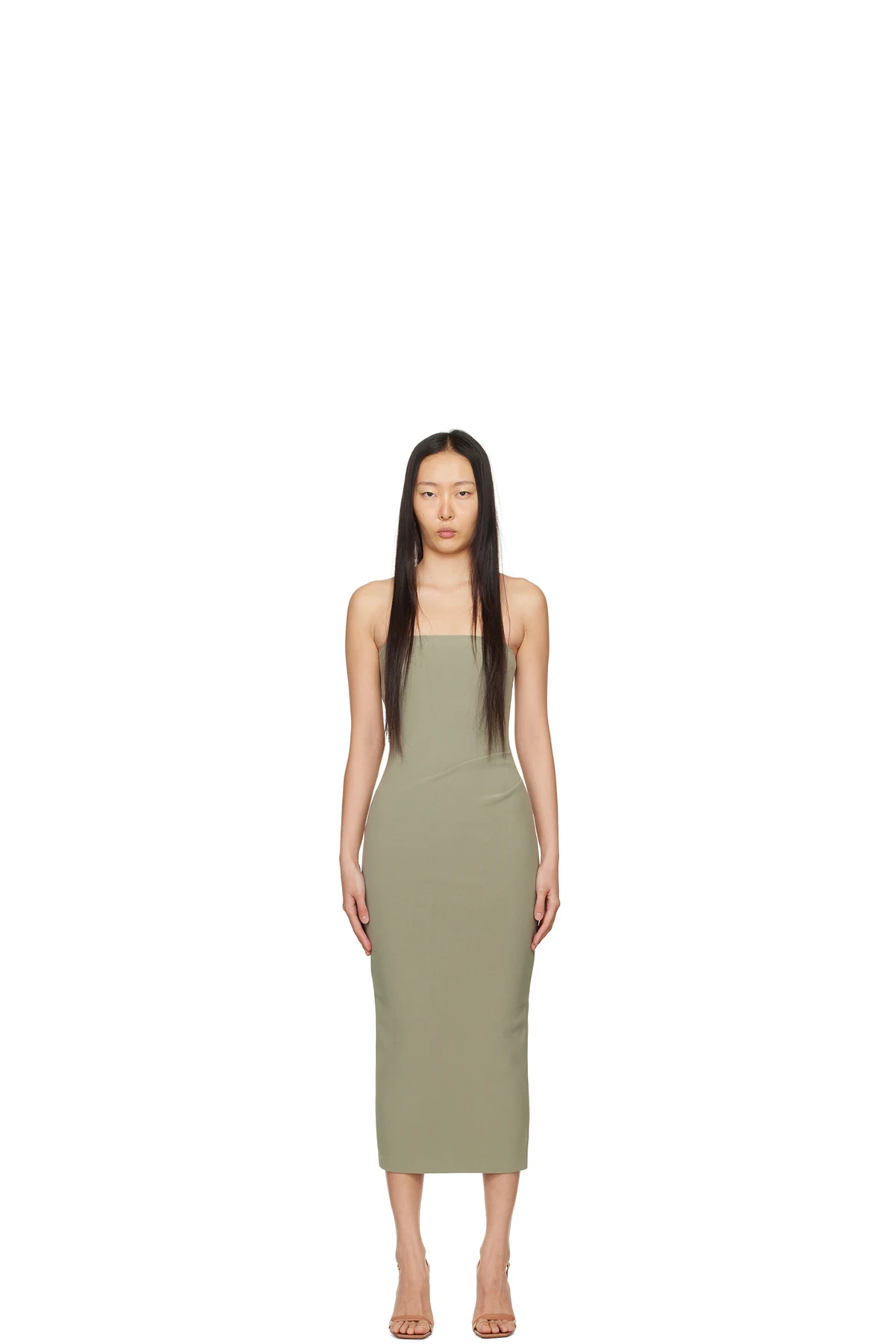Green Karina Midi Dress