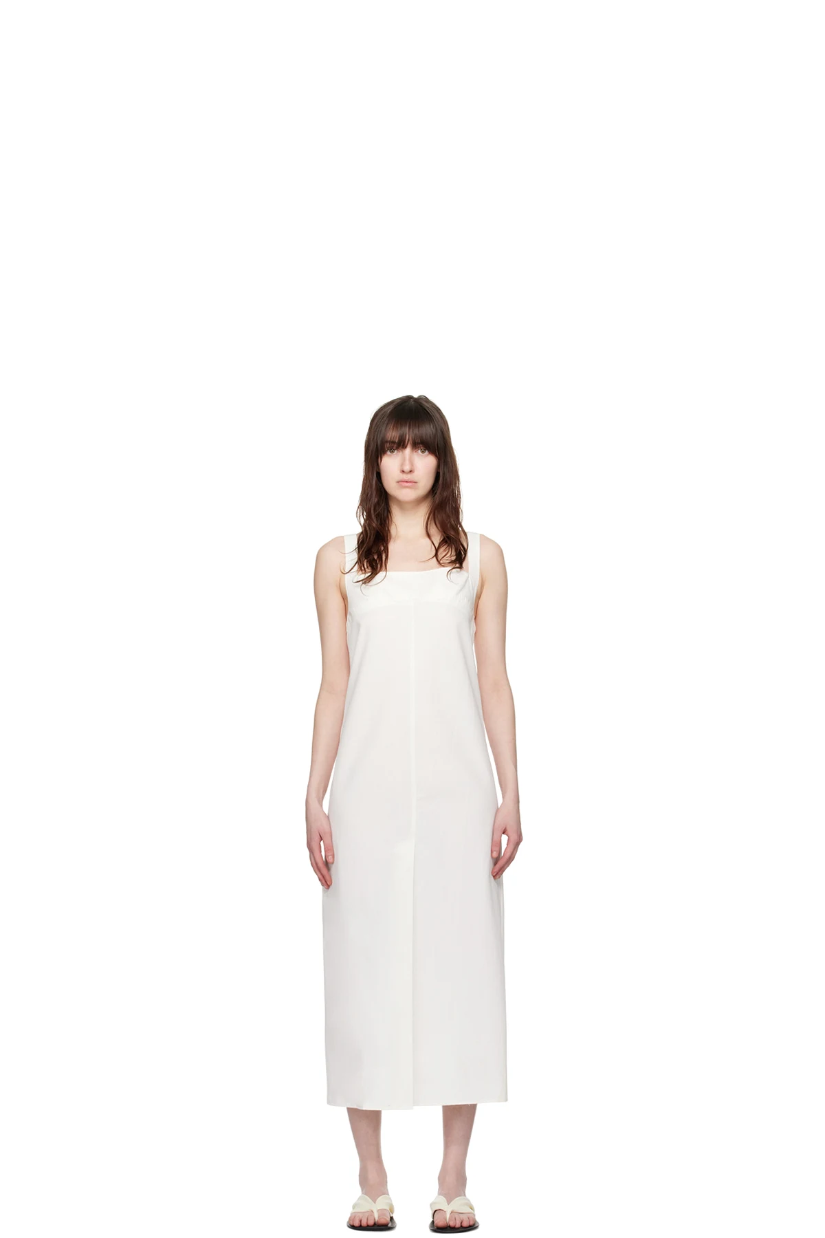 White Makeen Midi Dress