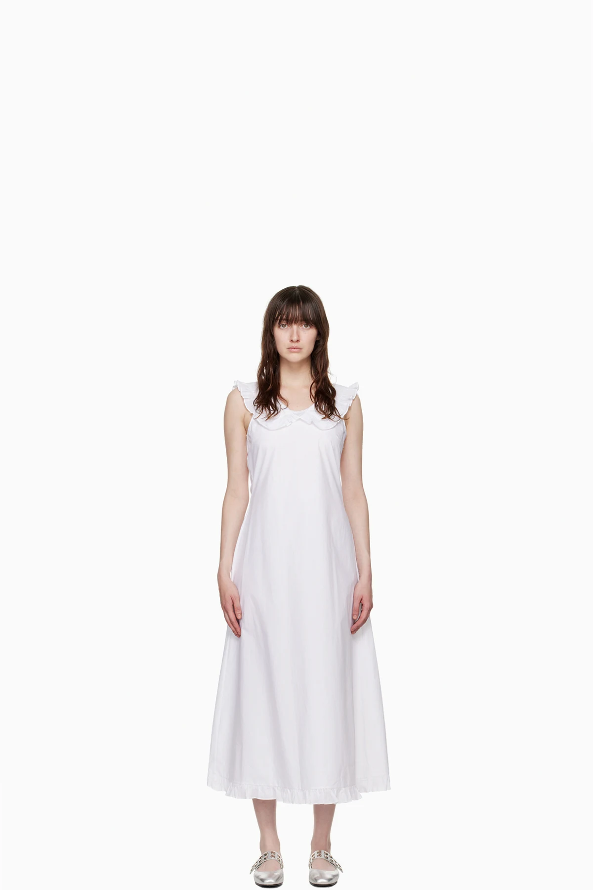 White Laura Midi Dress