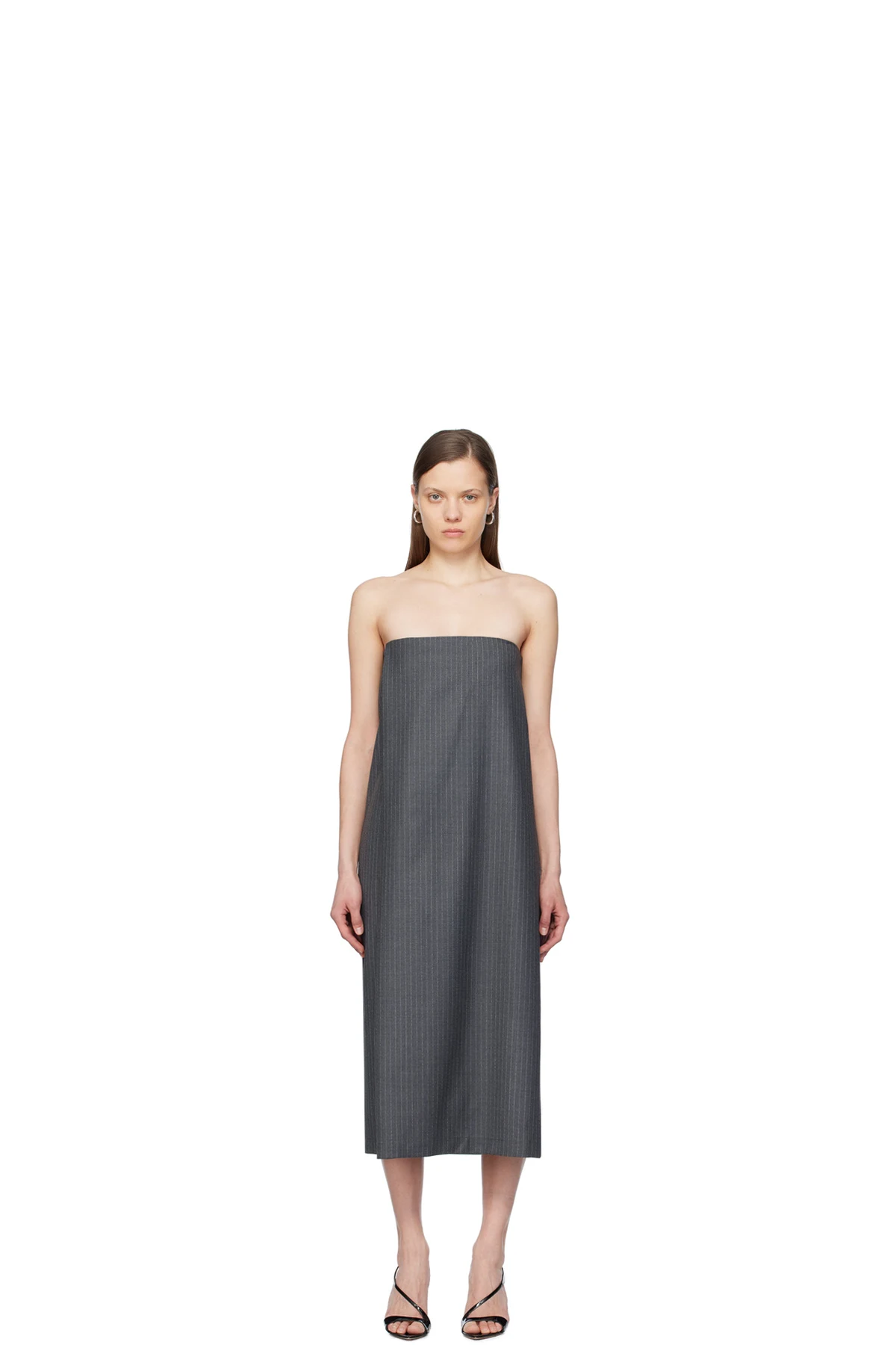 Gray Sidi Midi Dress