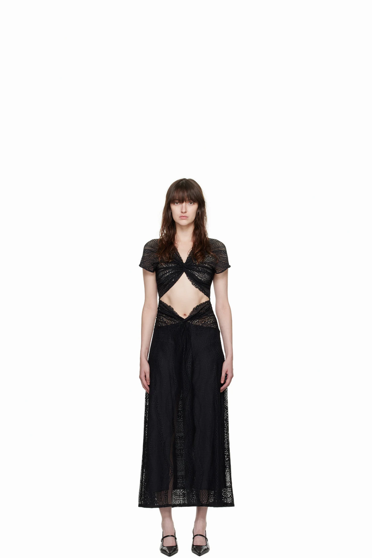 SSENSE Exclusive Black Sassen Maxi Dress