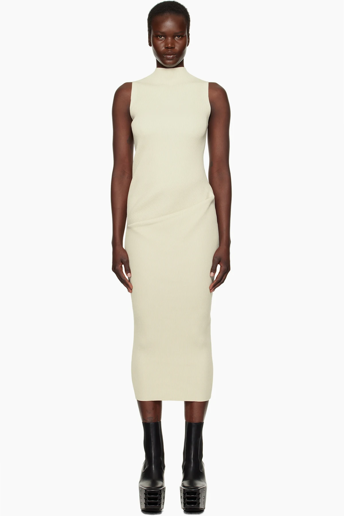 Off-White Hollywood Babel Midi Dress