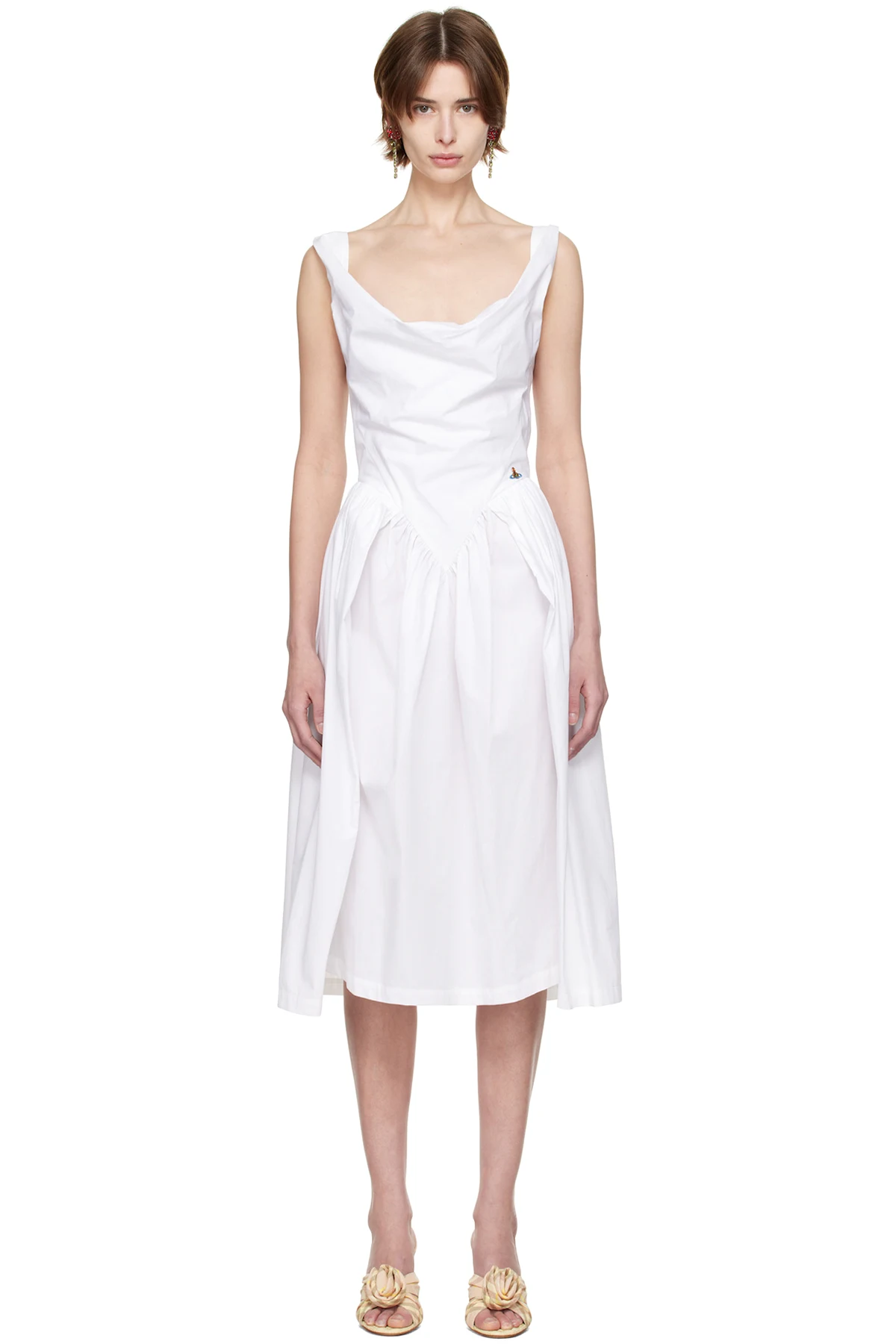 White Sunday Midi Dress