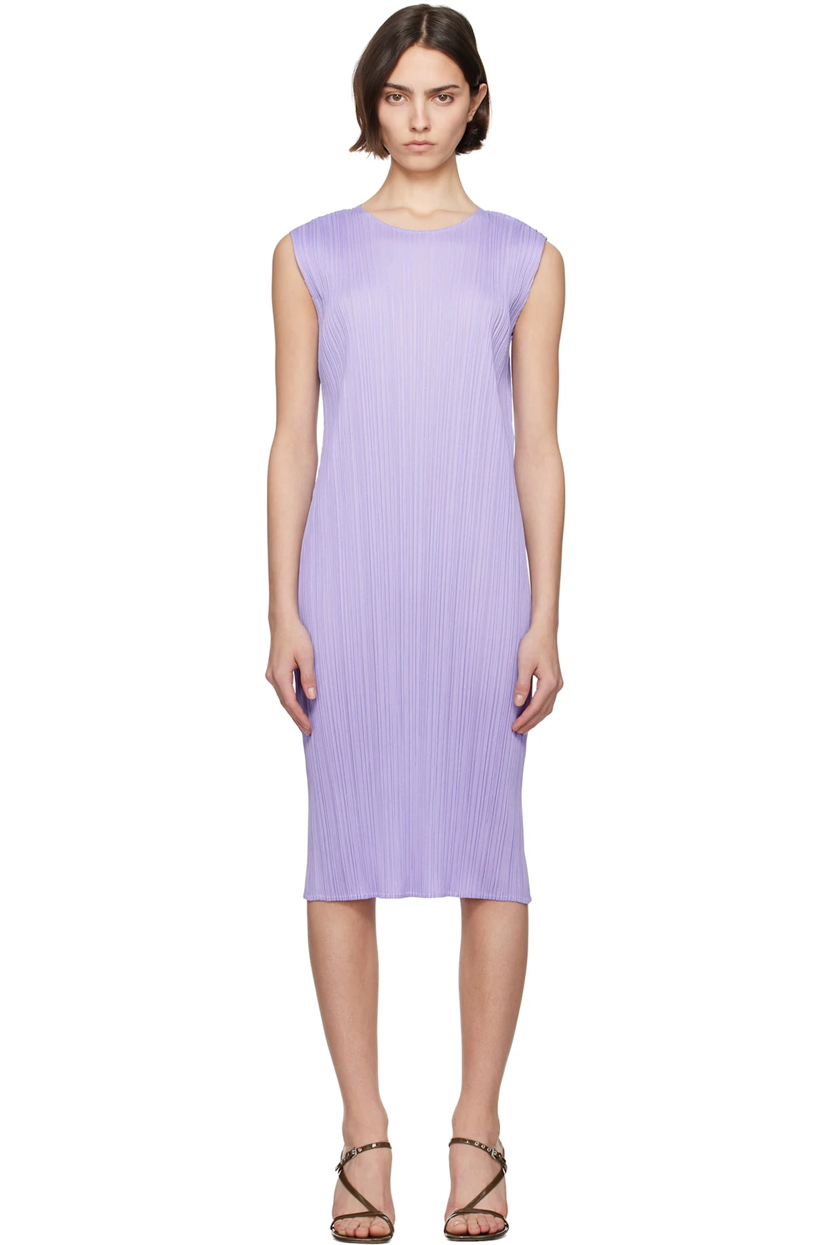 Purple Monthly Colors April Midi Dress