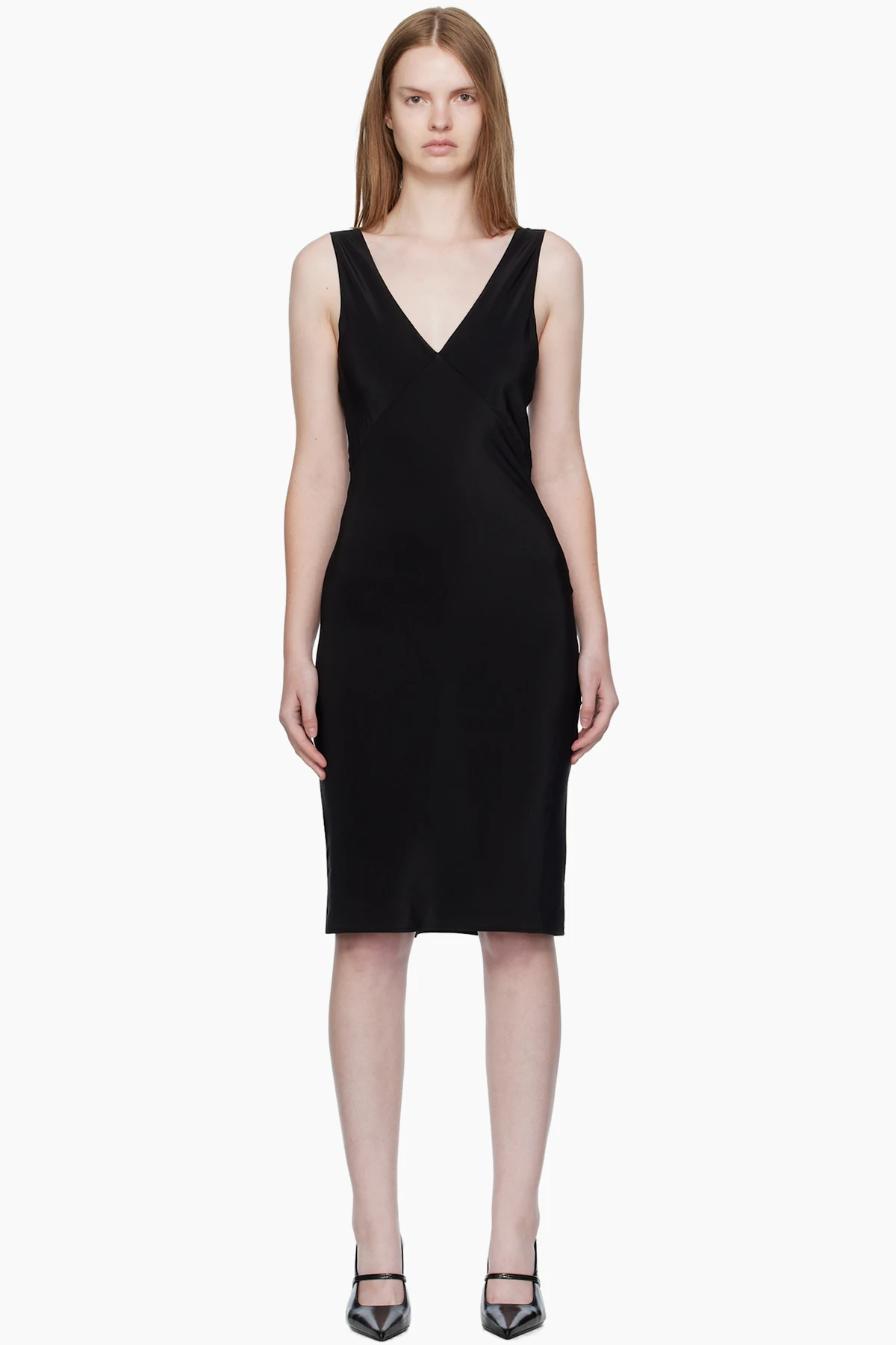 Black Elemental SJP Slip Dress