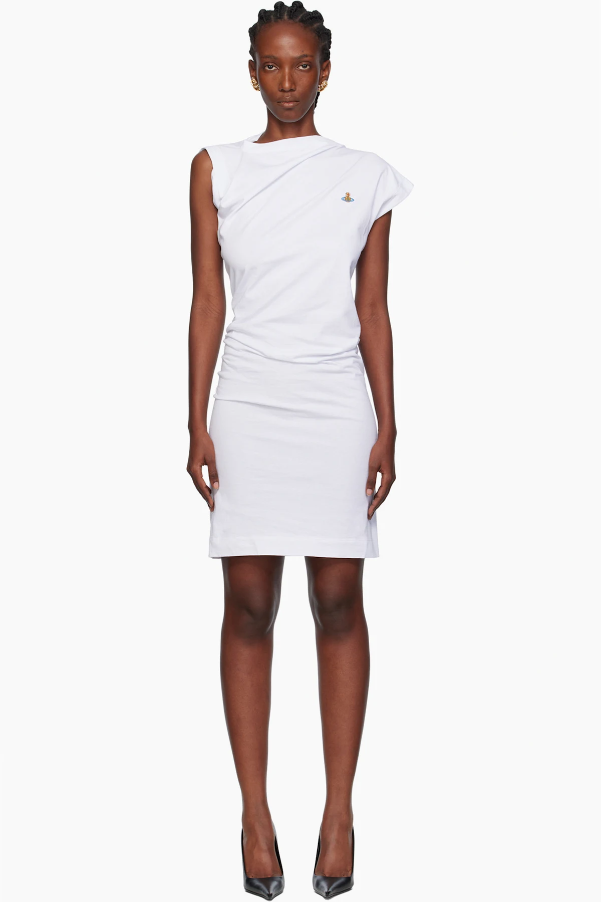 White Hebo Midi Dress