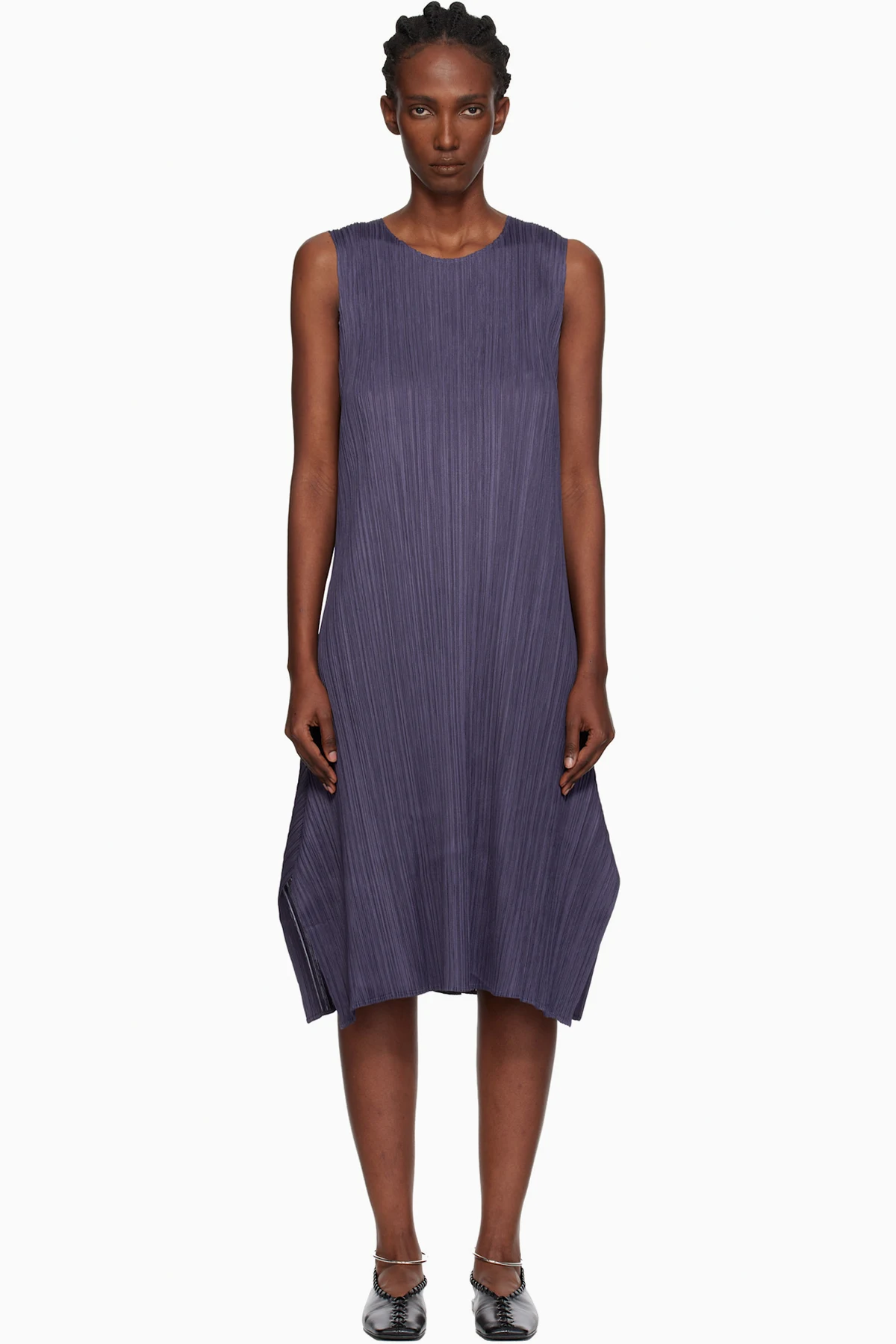 Gray Monthly Colors July Midi Dress