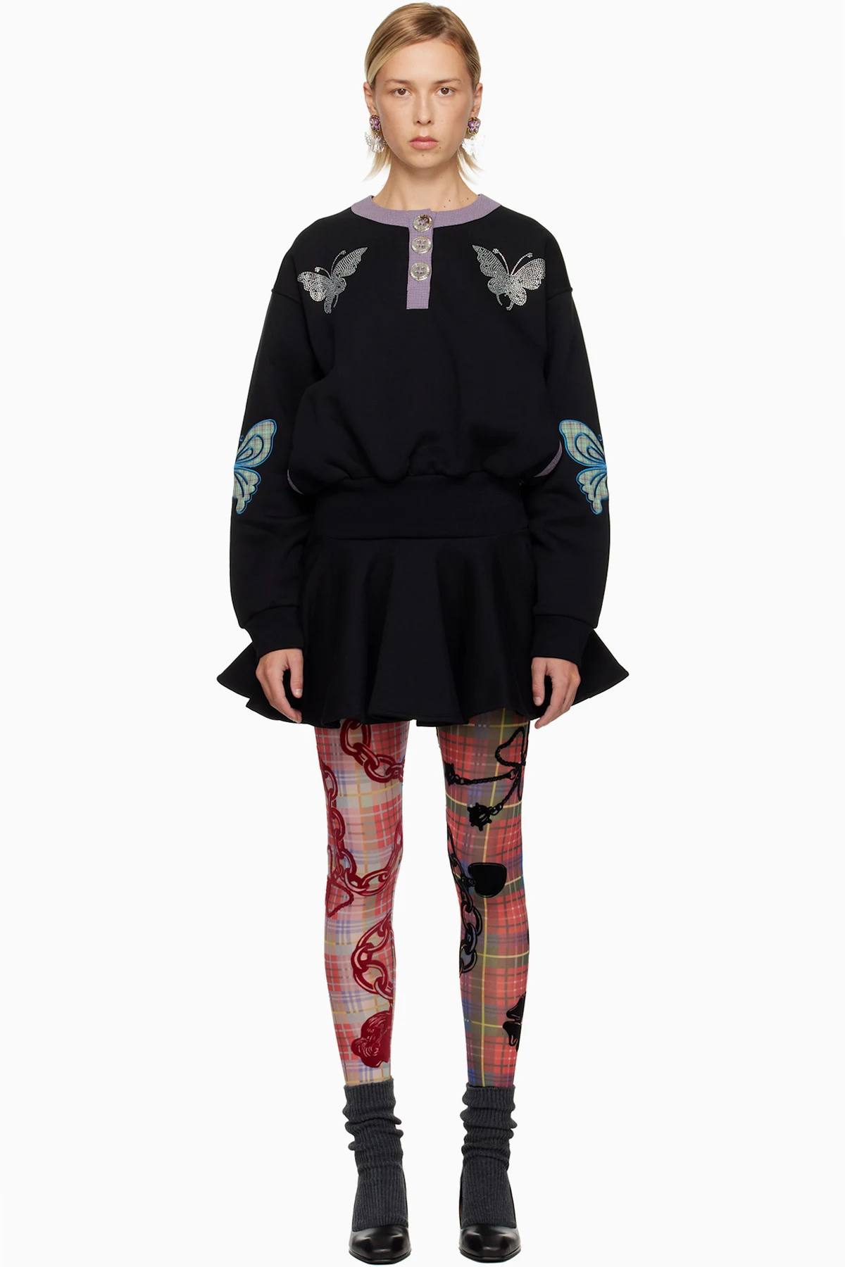 Black Quimby Midi Dress