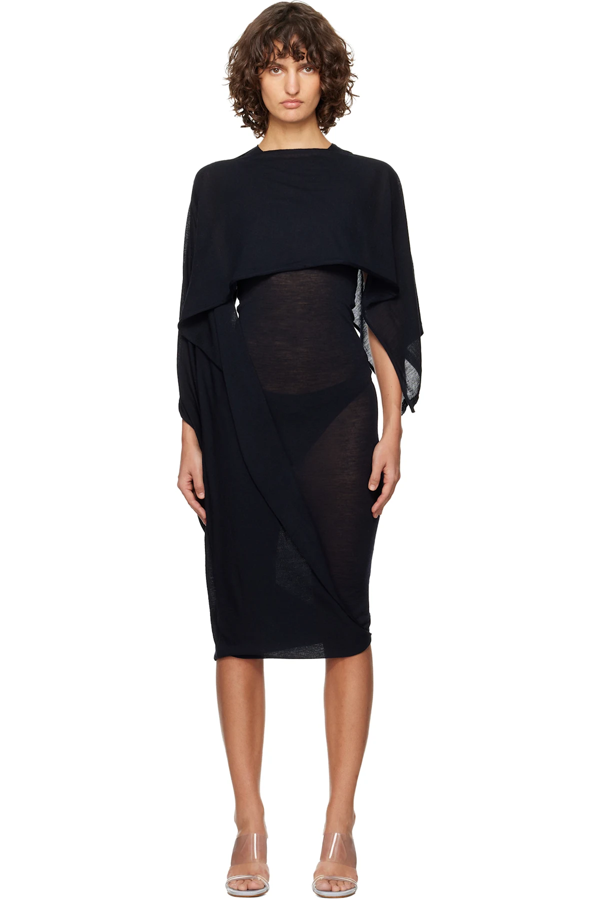 Black Willy Midi Dress