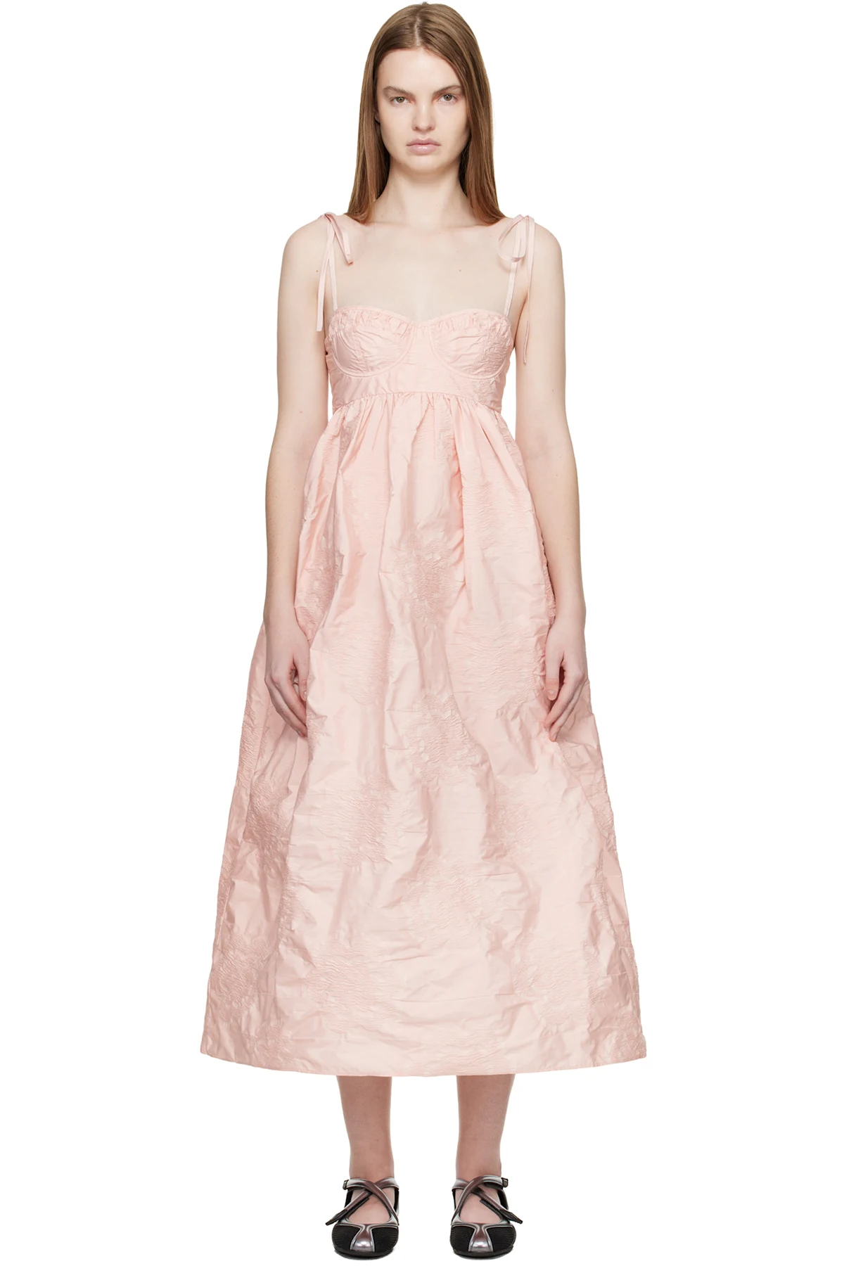 Pink CBalena Midi Dress