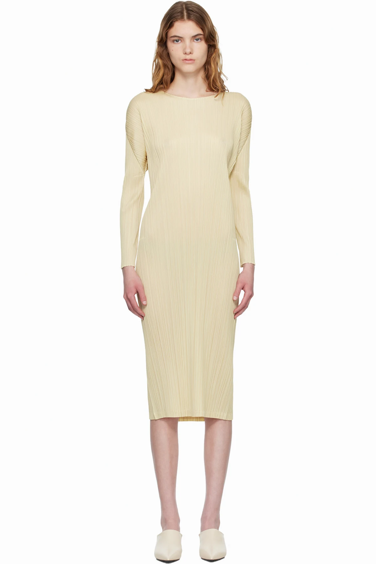 Yellow Monthly Colors December Midi Dress