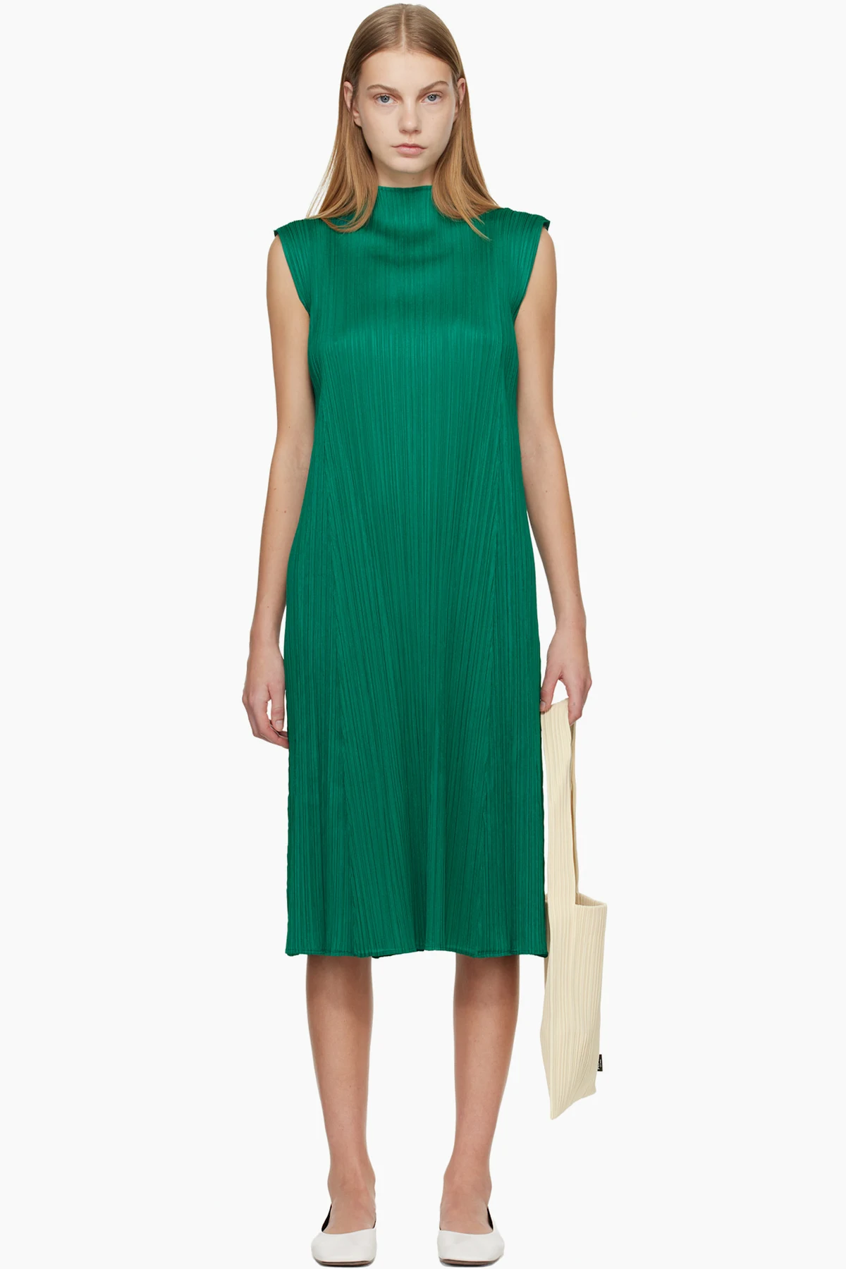 Green Monthly Colors November Midi Dress
