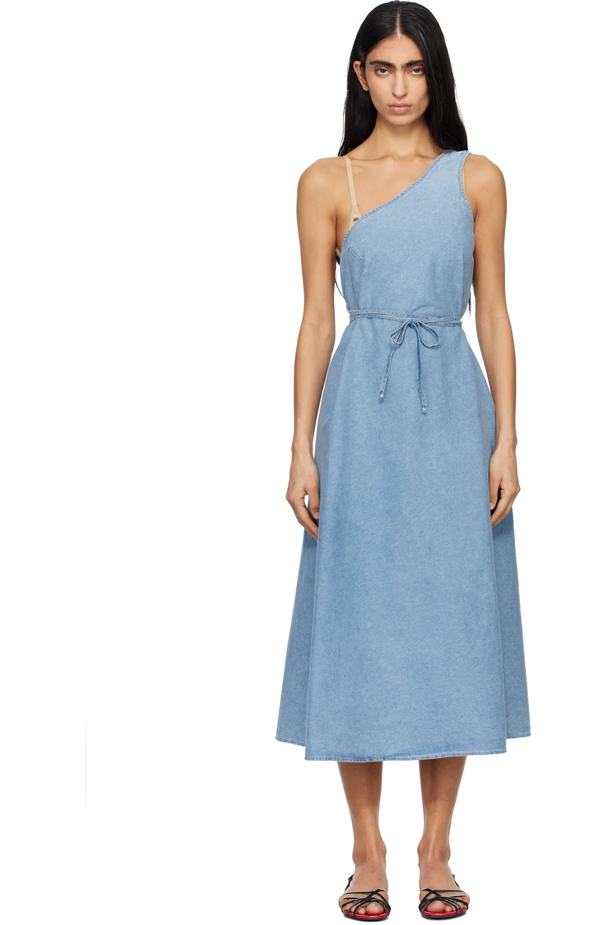 Blue Eye Denim Midi Dress