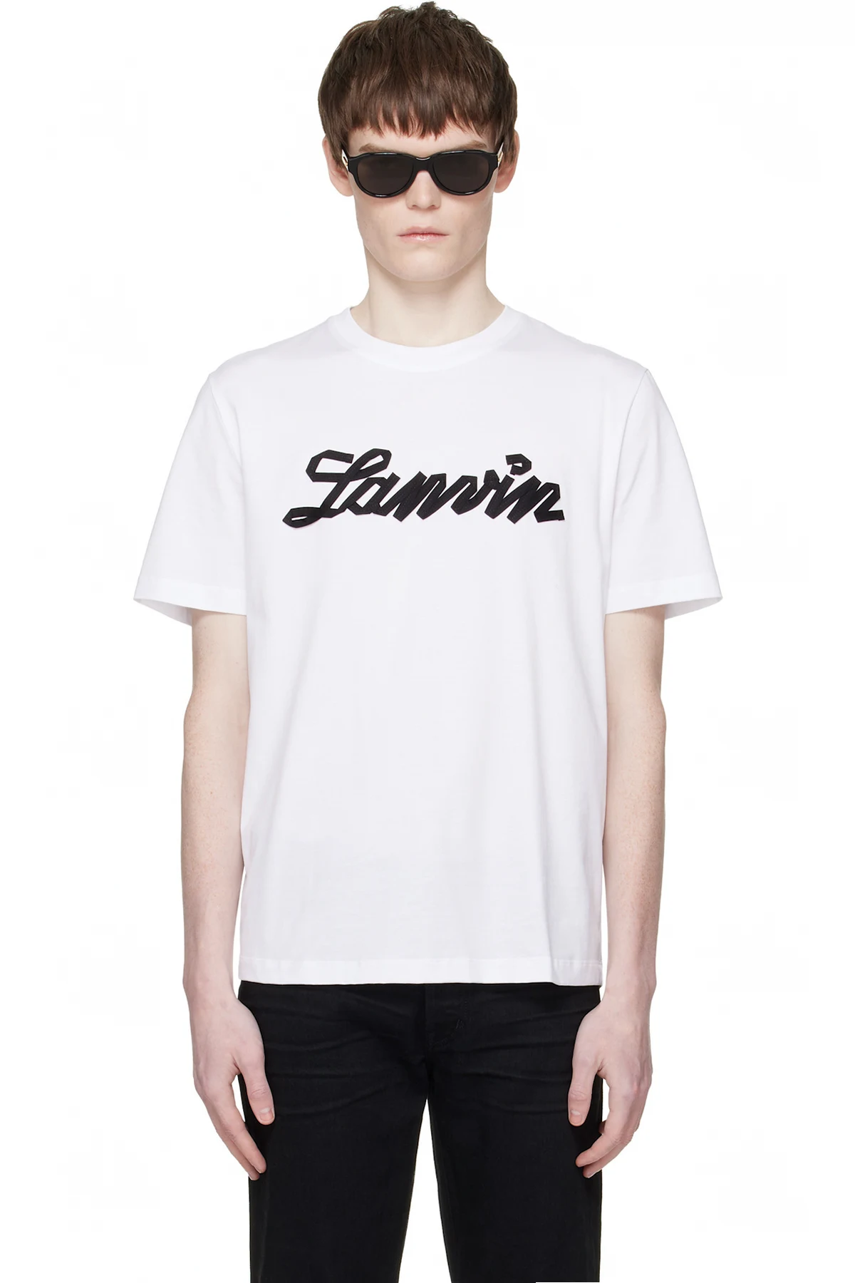 White 'Lanvin Ribbon' T-shirt