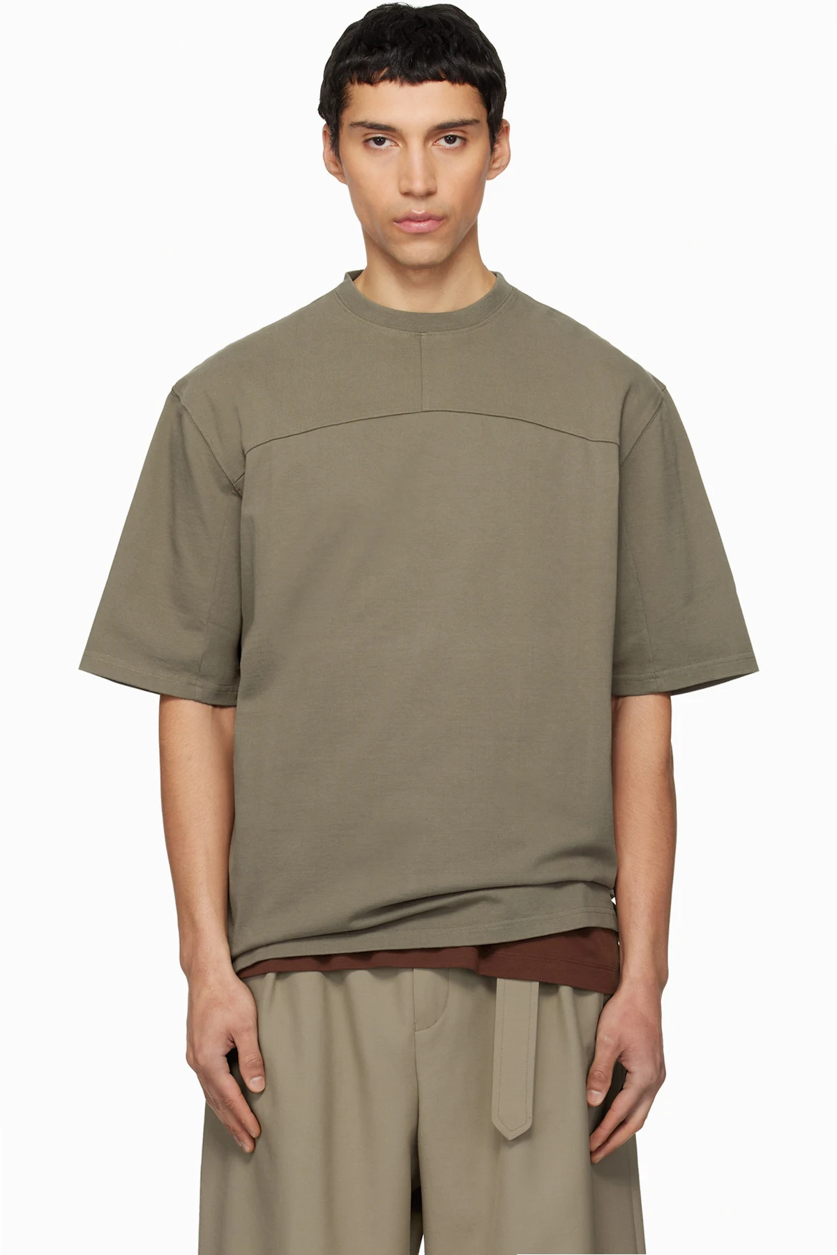 Taupe Classic Fit T-shirt