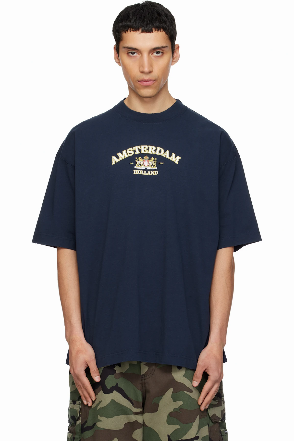 Navy Holland Tourist T-shirt