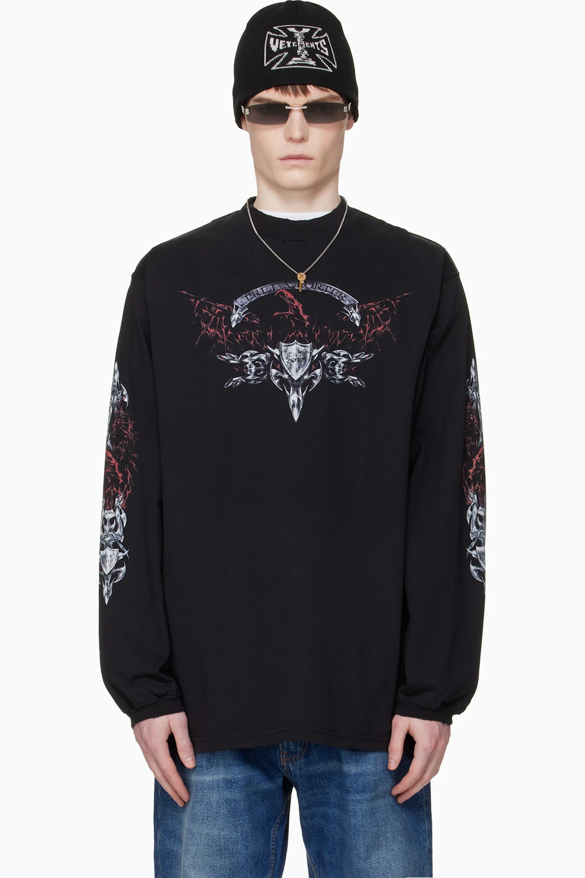 Black Metal Longsleeve T-shirt